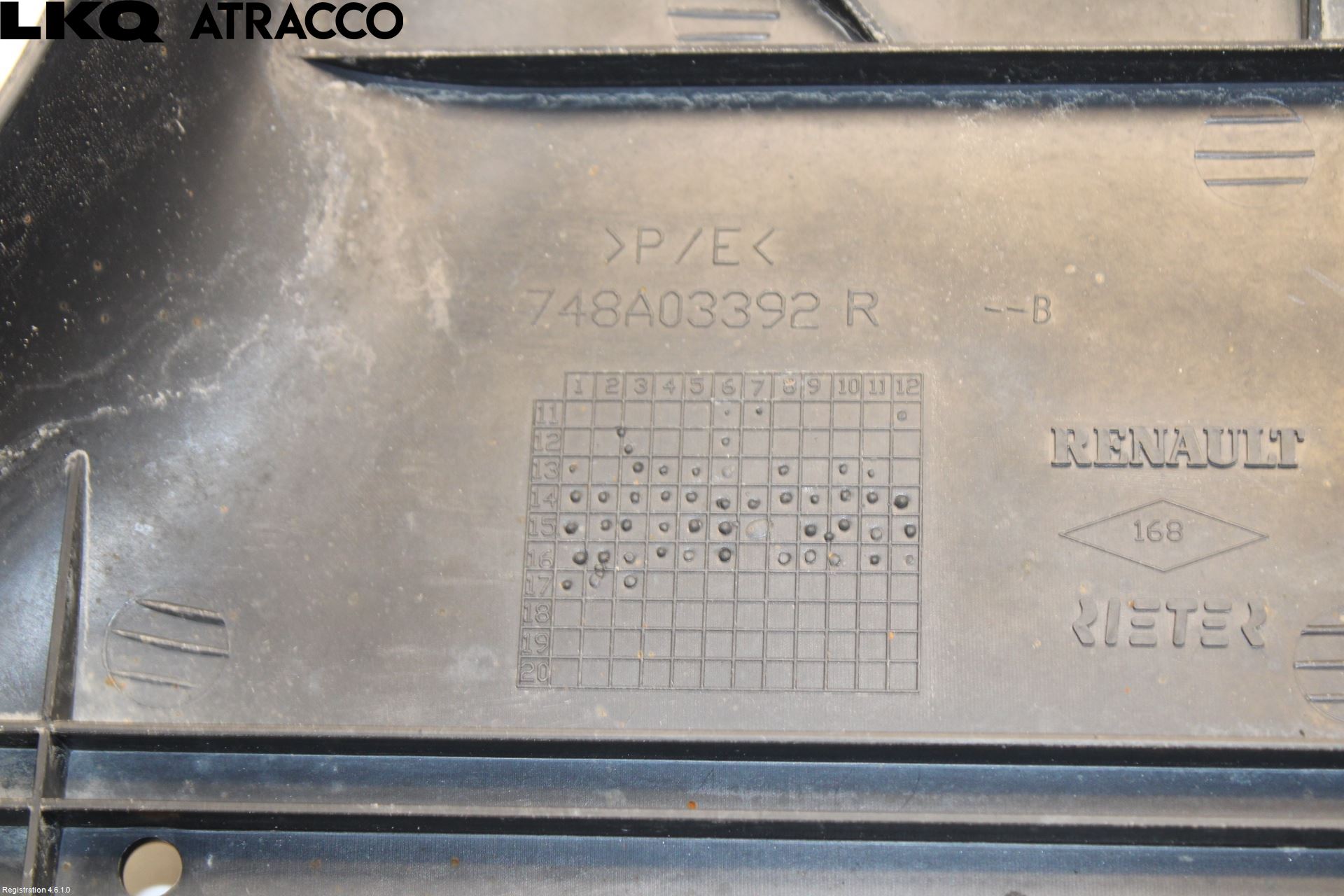 Renault ZOE/E-TECH 13- Bunnplate U Motor-Gear-Dørk