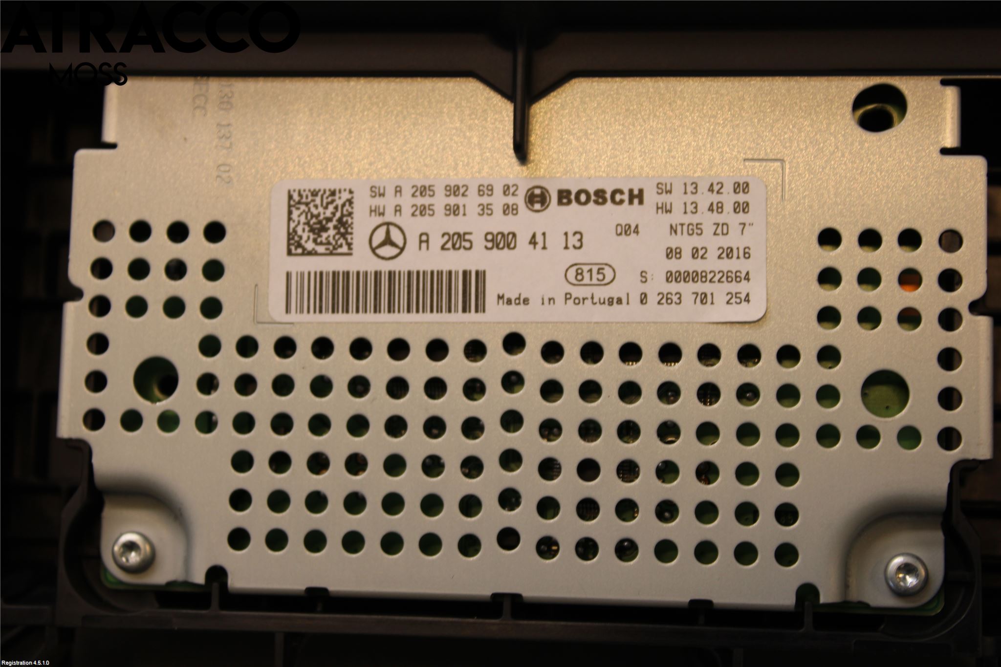 Mercedes-Benz MB C-KLASS (W205) 14-21 Multifunktionsdisplay