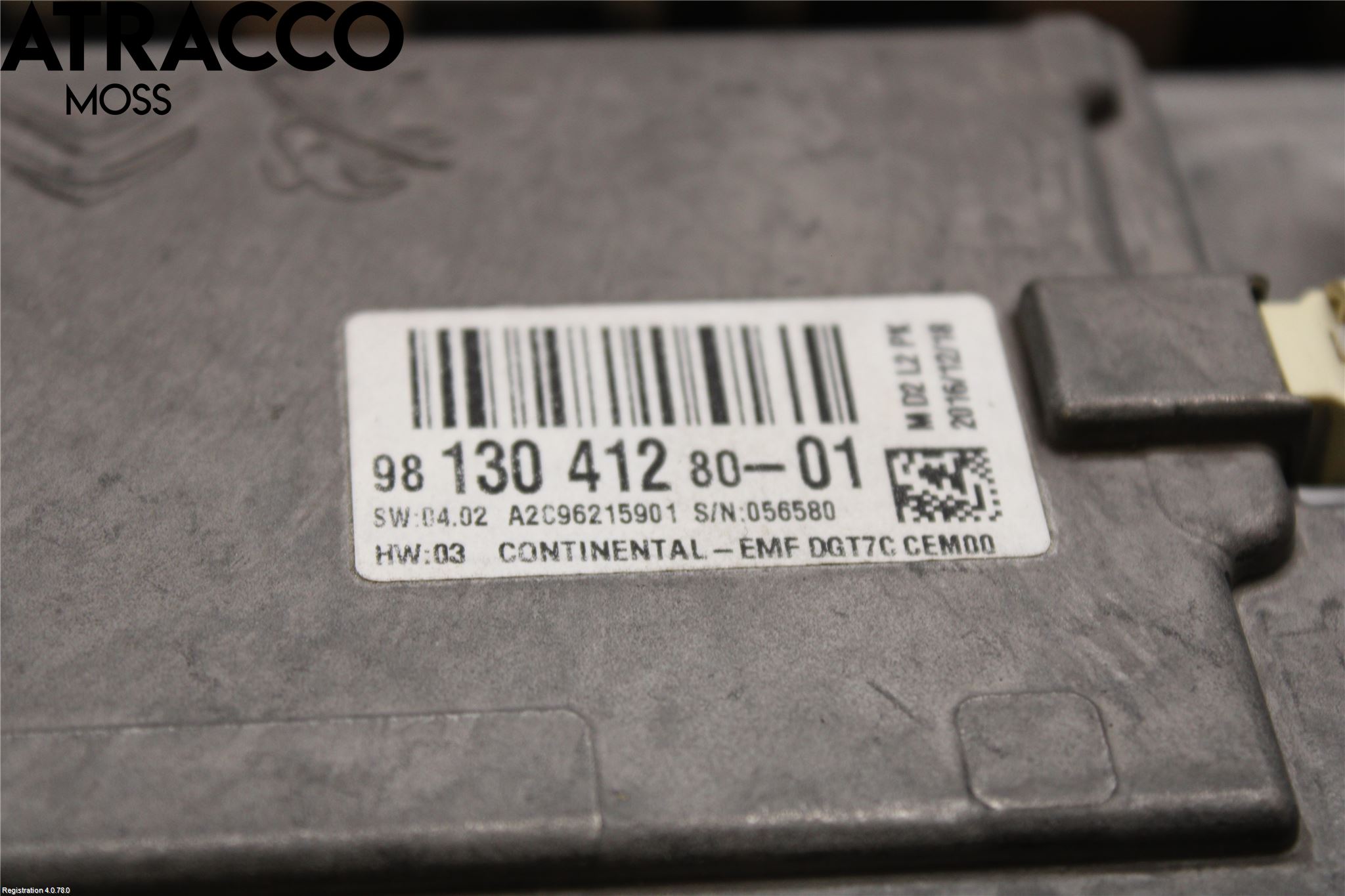 Citroen JUMPY/E-JUMPY 16- Multifunktionsdisplay