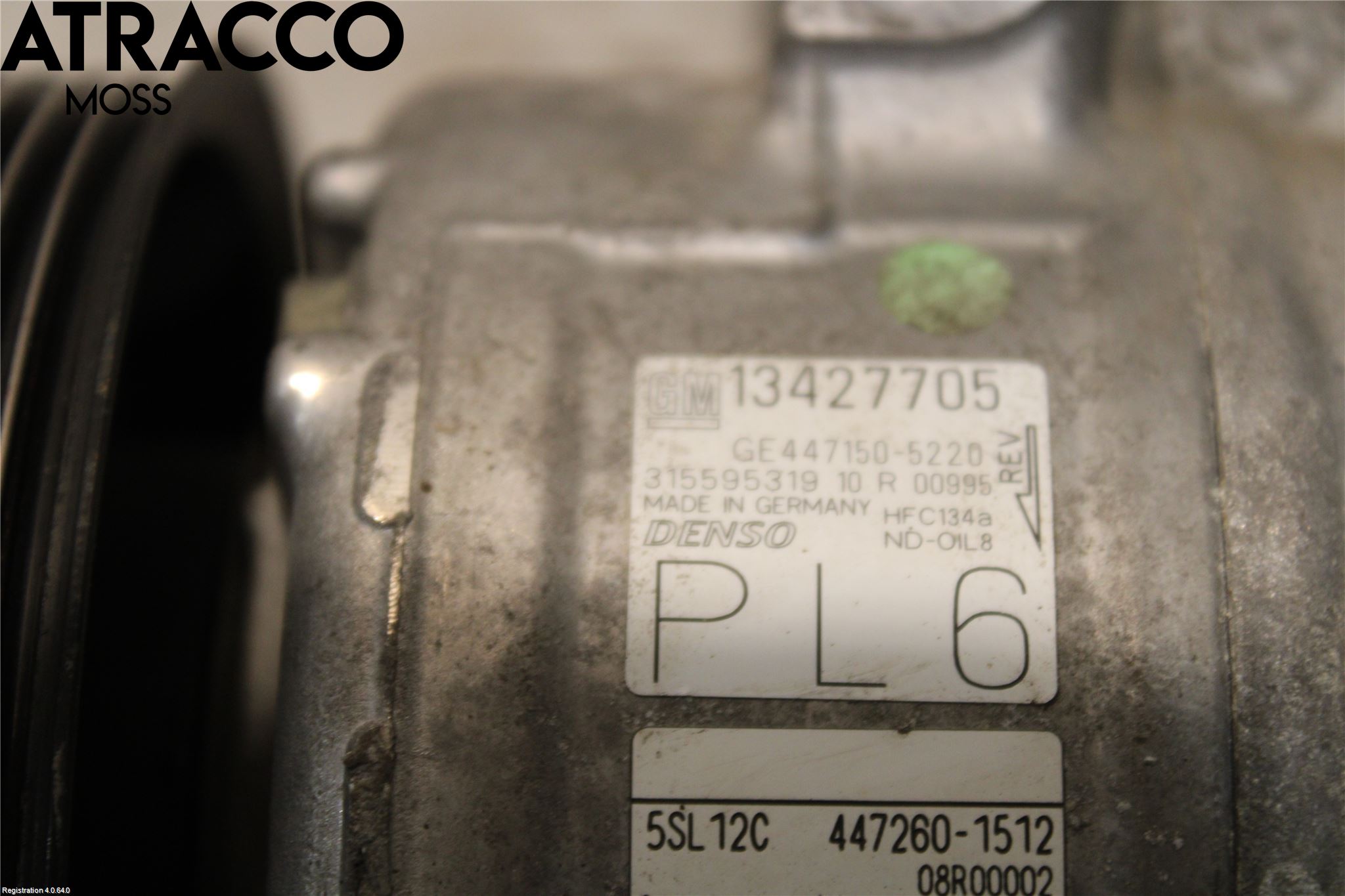 Opel CORSA E 15-19 Varme Ac Kompressor