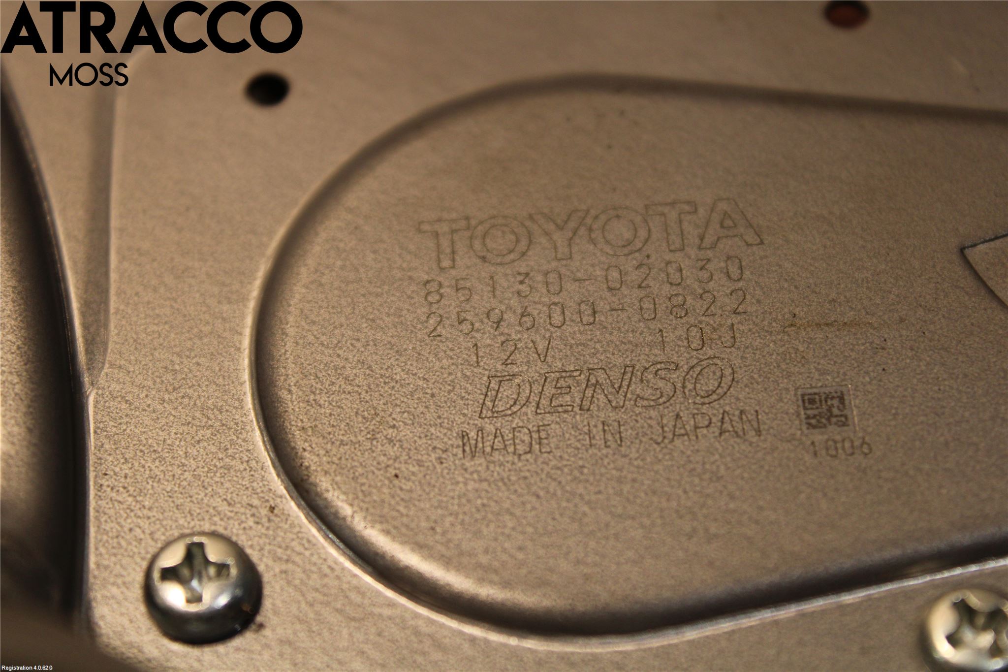 Toyota AURIS 07-09 Viskermotor Bakluke