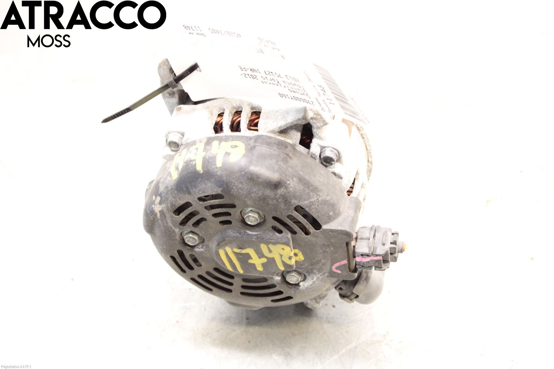 Toyota YARIS XP130 12-14 Dynamo