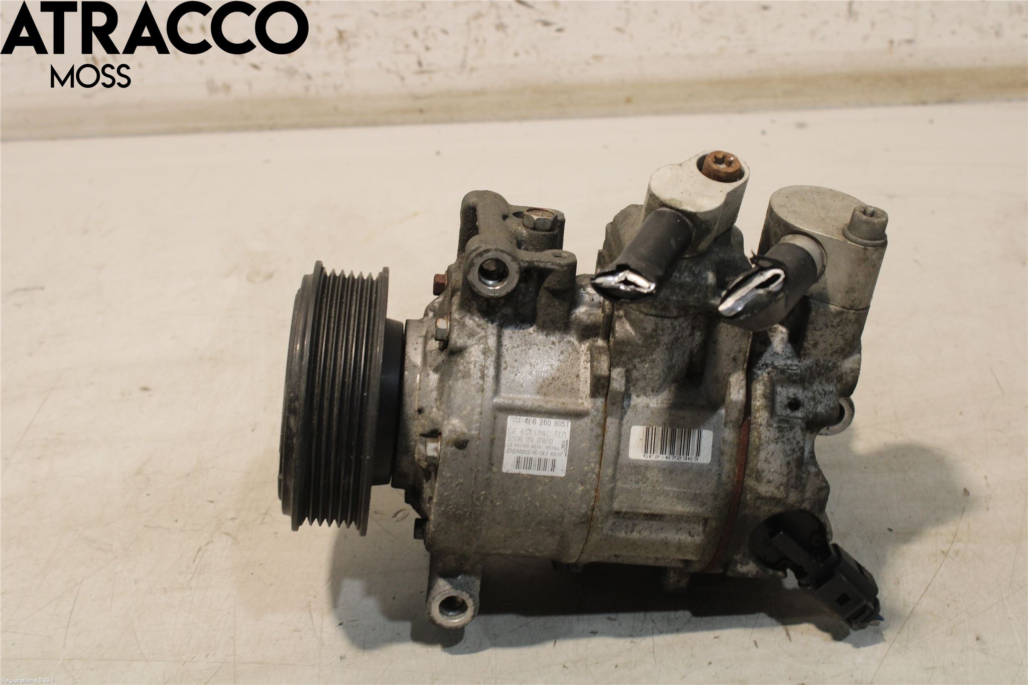 Audi A6/S6     05-11 Varme Ac Kompressor