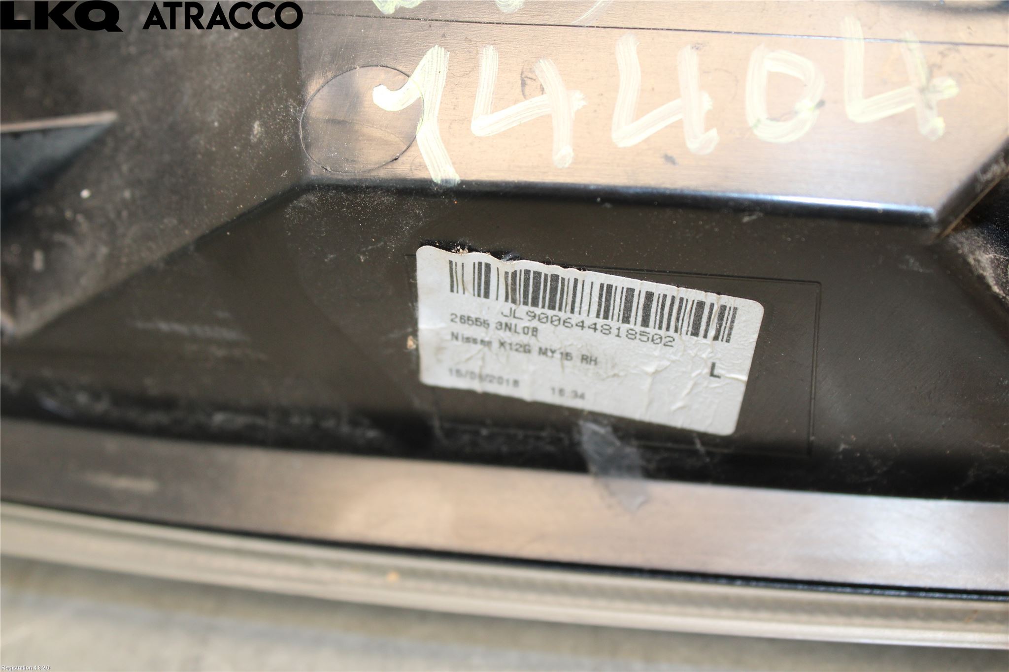 Nissan LEAF 11-17 Baklykt Venstre