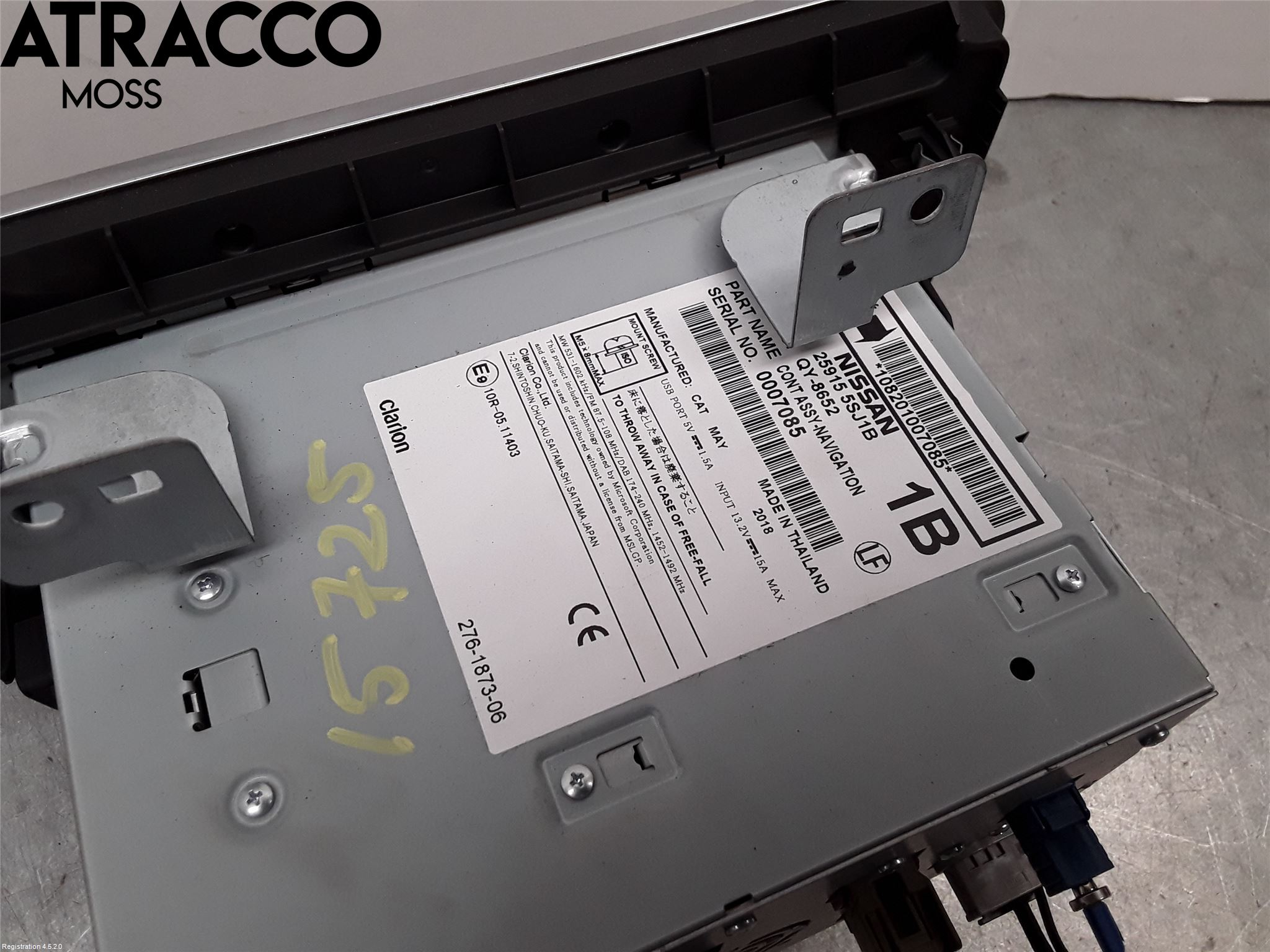 Nissan LEAF 18- Stereo Radio