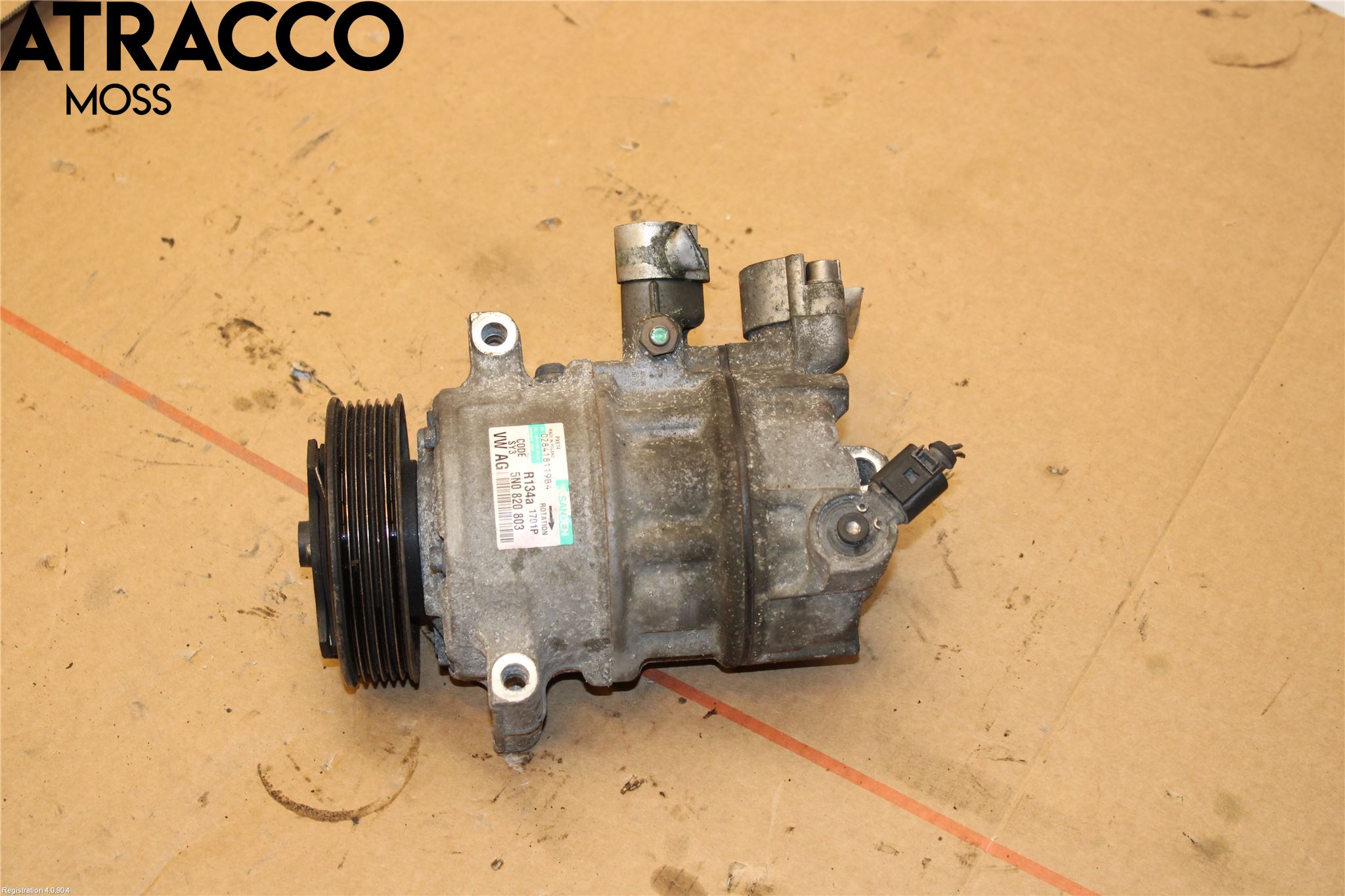 Volkswagen VW POLO 10-17 Varme Ac Kompressor