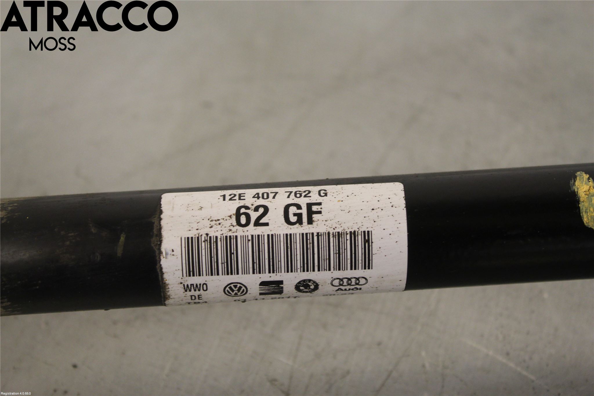 Volkswagen VW UP! / E-UP! Drivaksel Foran Kompl Høyre