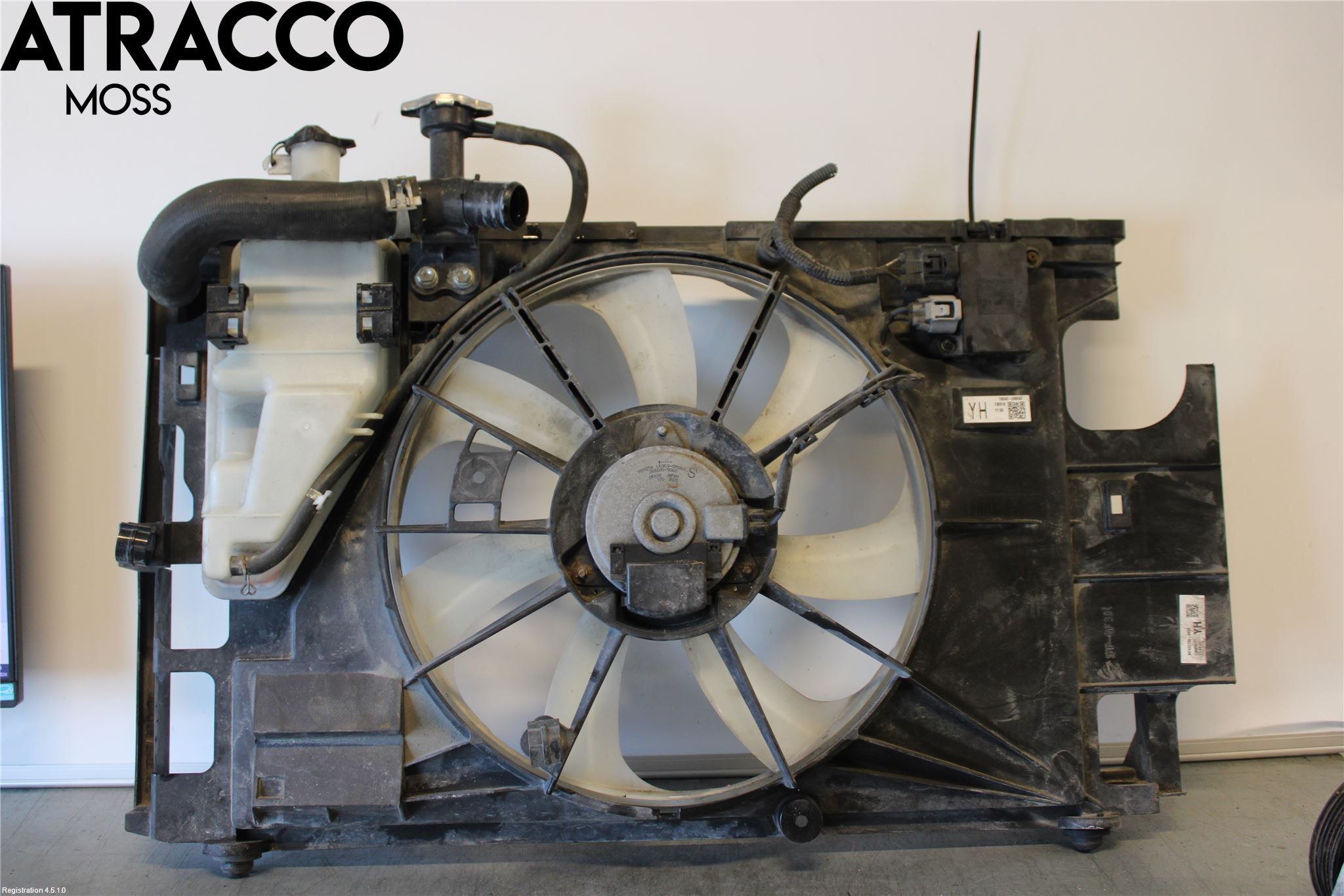 Toyota YARIS XP130 12-14 Kjølevifte Elektrisk