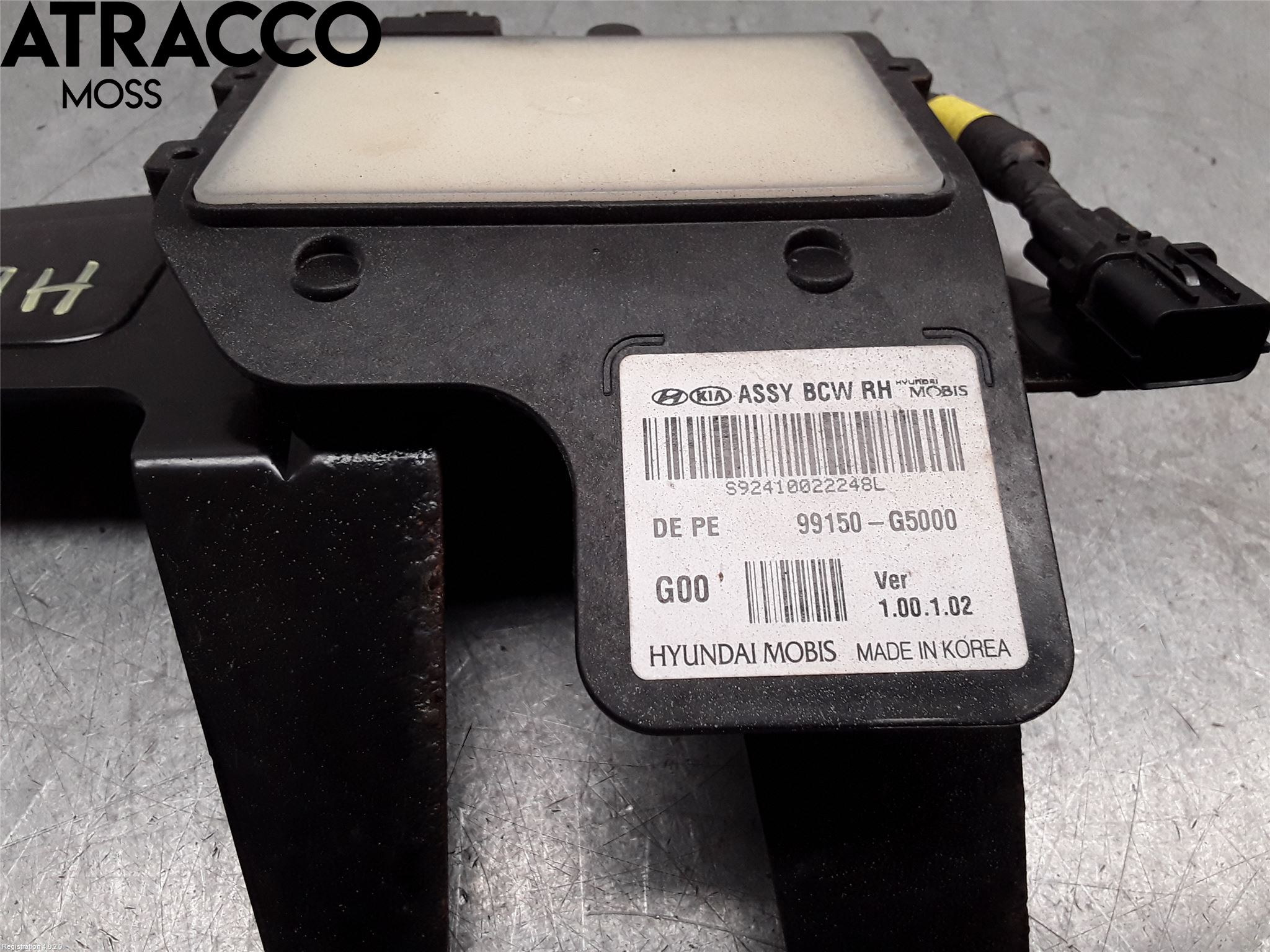 Kia NIRO (DE) 17-22 Sensor Øvrig