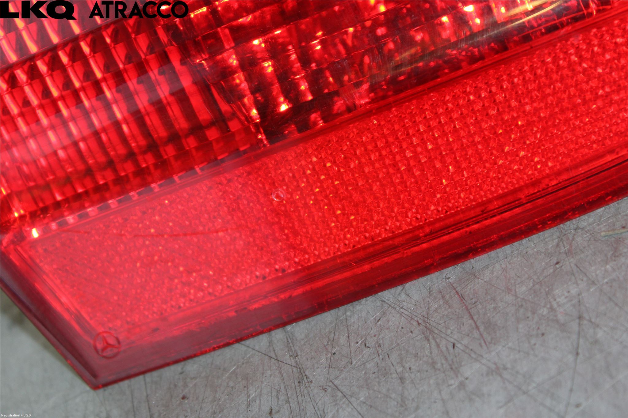 Mercedes-Benz MB E-KLASS (W211) 02-09 Baklykt Venstre  På Luke(Indre