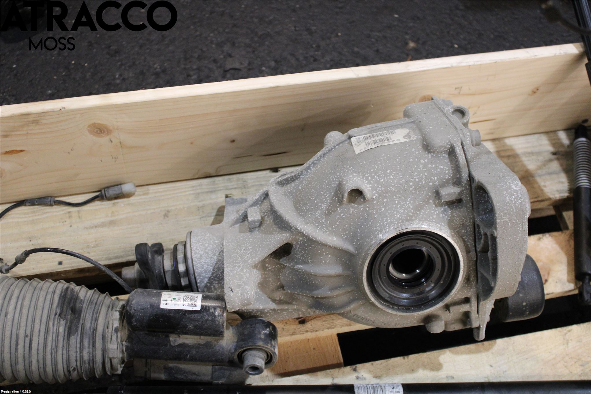 BMW 5 G30/G31/F90 17-23 Bakaksel Kardang Bak -Diff