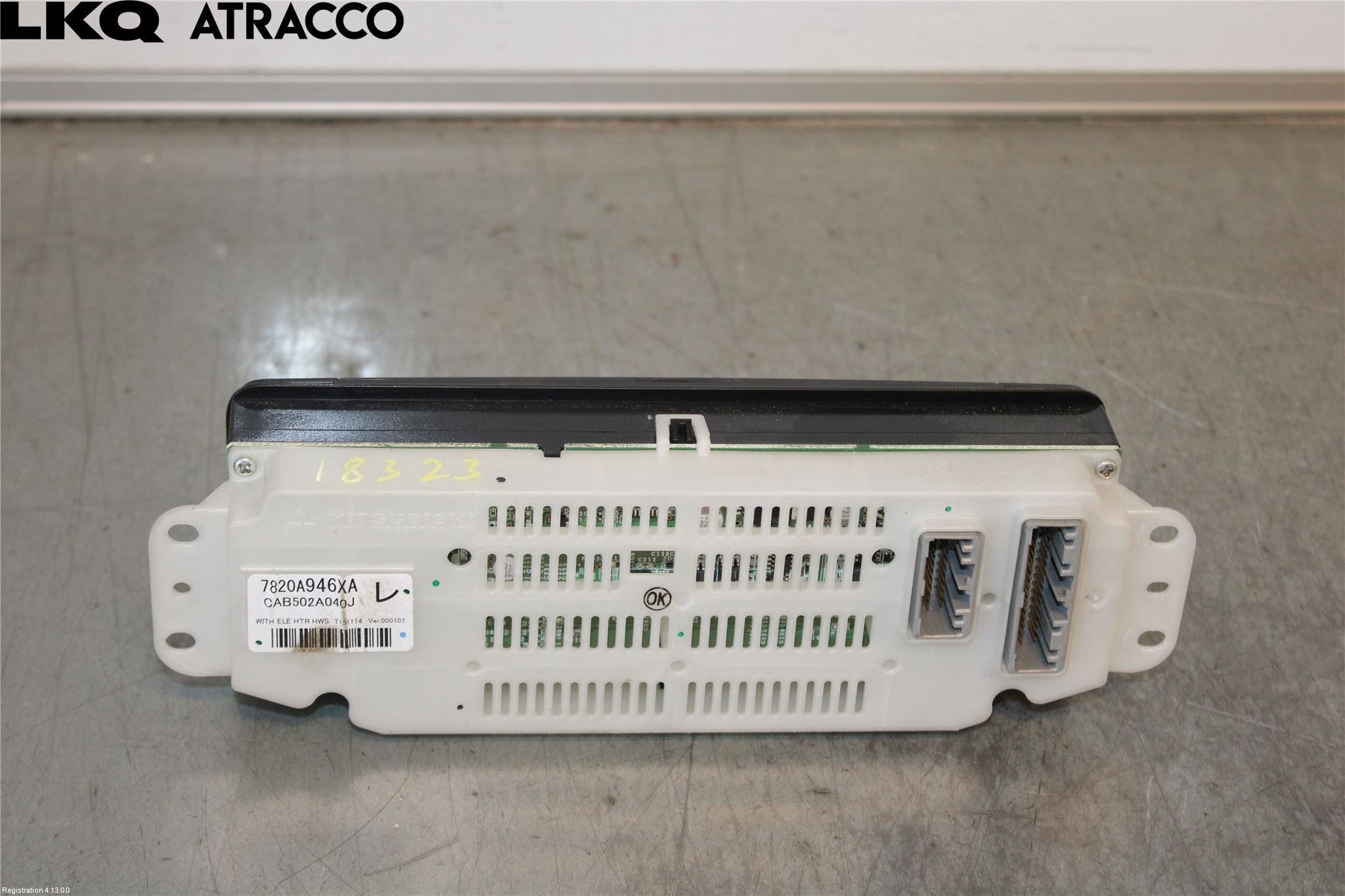 Mitsubishi OUTLANDER 13-21 Varme Ac Betjening-Display