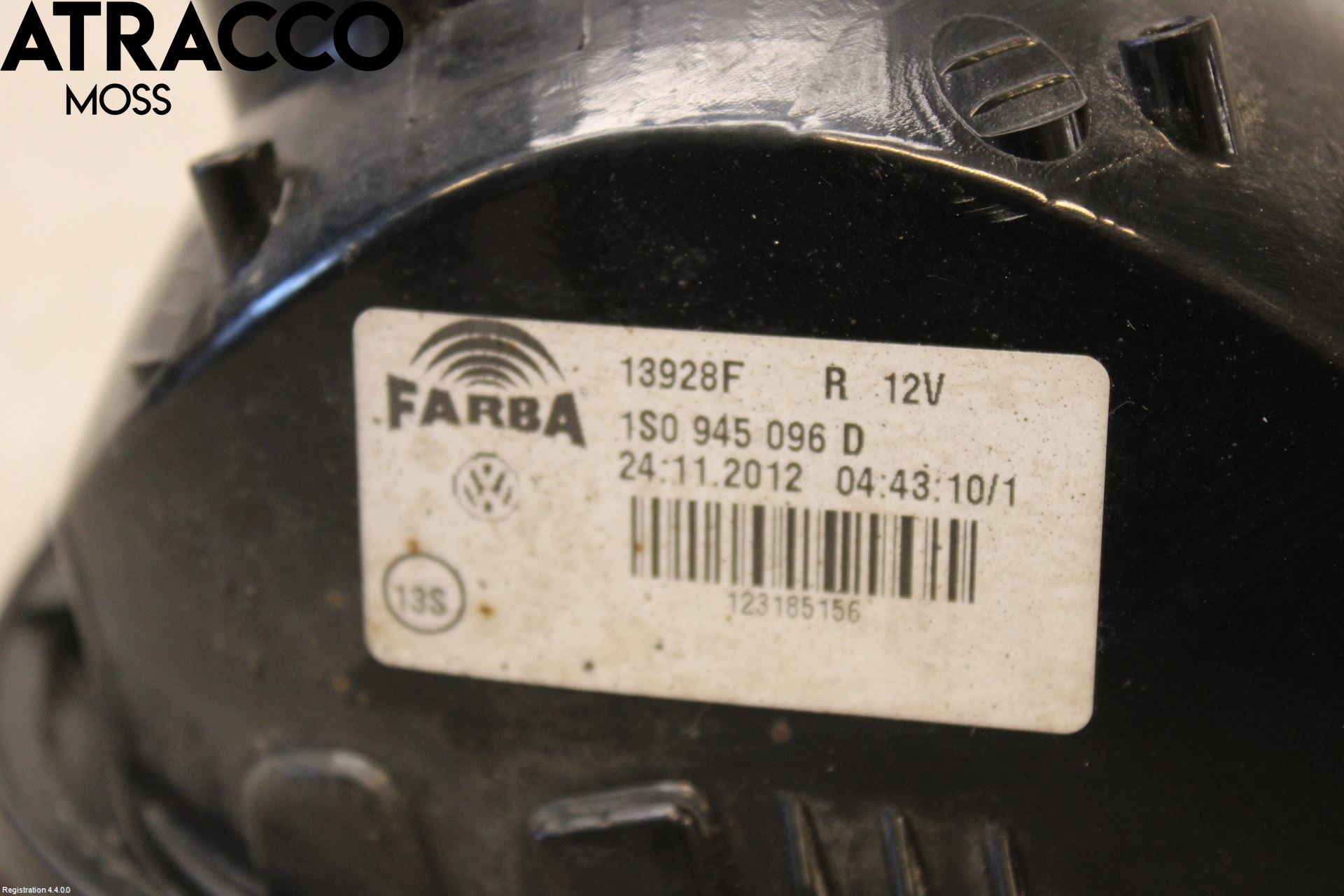 Volkswagen VW UP! / E-UP! Baklykt Høyre