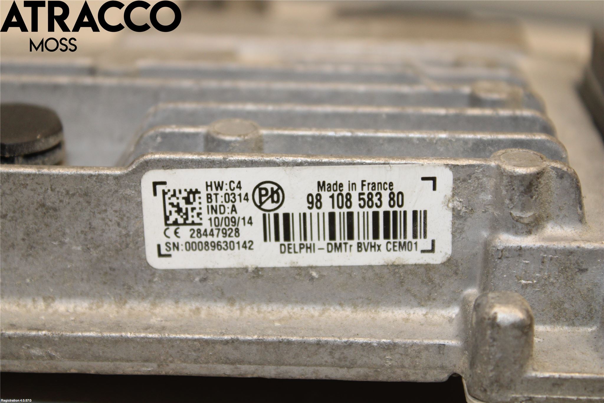 Peugeot 308 14-21 Styreenhet Øvrig