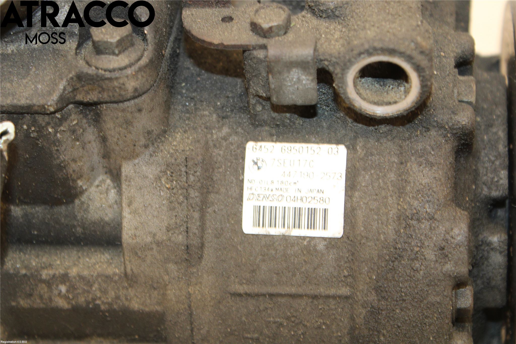 BMW 5 E60/61 Sed/Tou 02-10 Varme Ac Kompressor