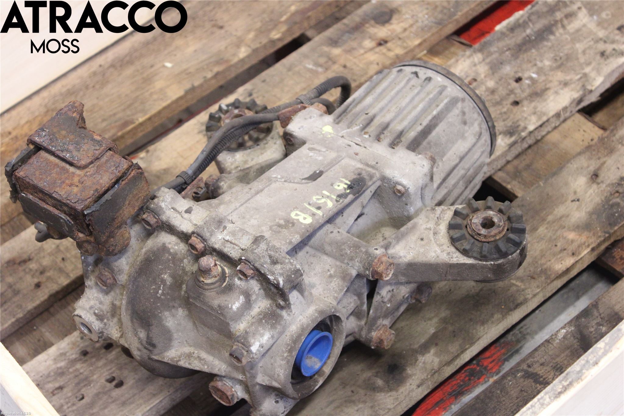 Mitsubishi OUTLANDER 07-12 Bakaksel Kardang Bak -Diff