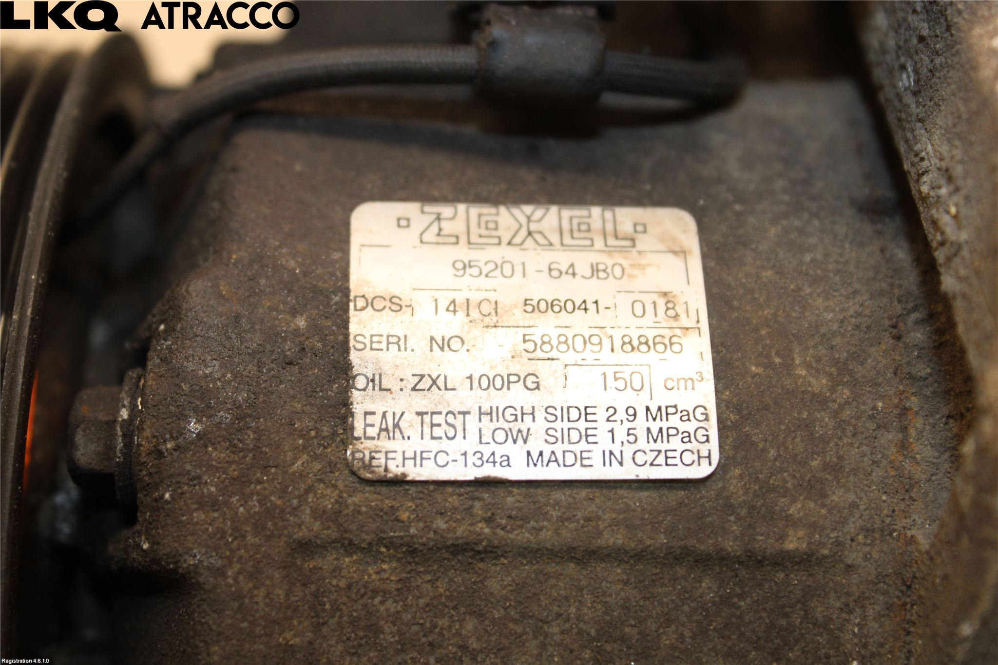 Suzuki GRAND VITARA II 06-14 Varme Ac Kompressor