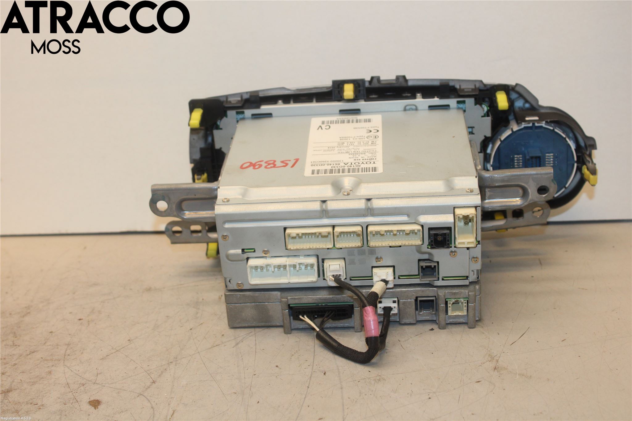 Toyota YARIS XP130 15-20 Stereo Radio Med Cd