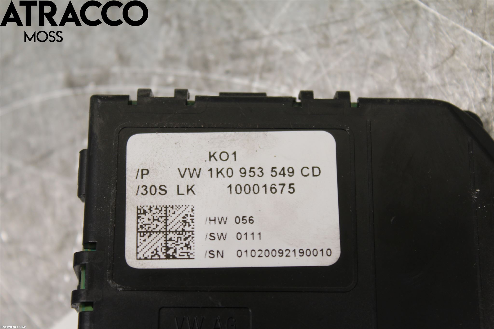 Volkswagen VW GOLF PLUS/CROSS GOLF 04-14 Styreenhet Øvrig