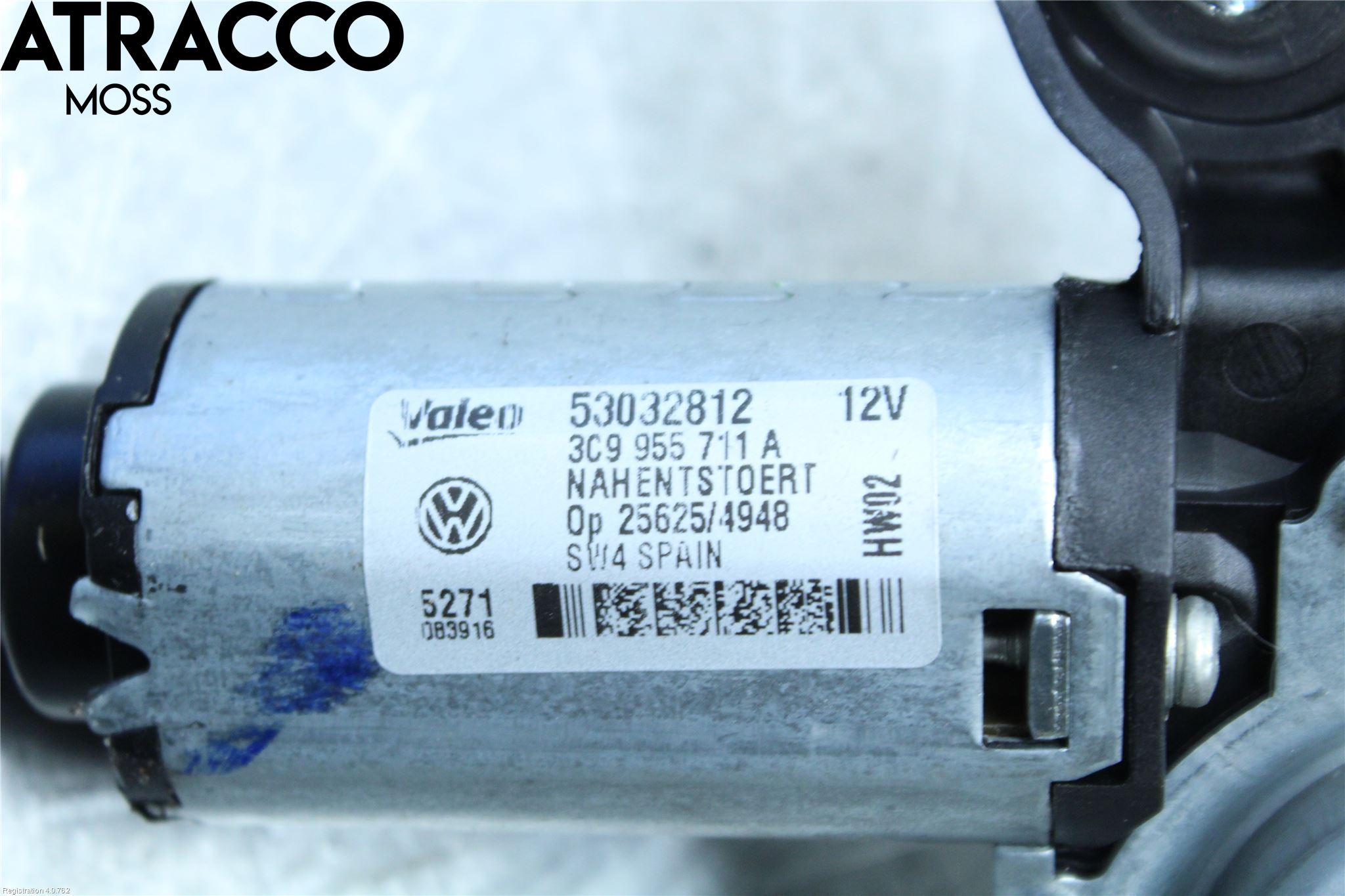 Volkswagen VW PASSAT 11-14 Viskermotor Bakluke