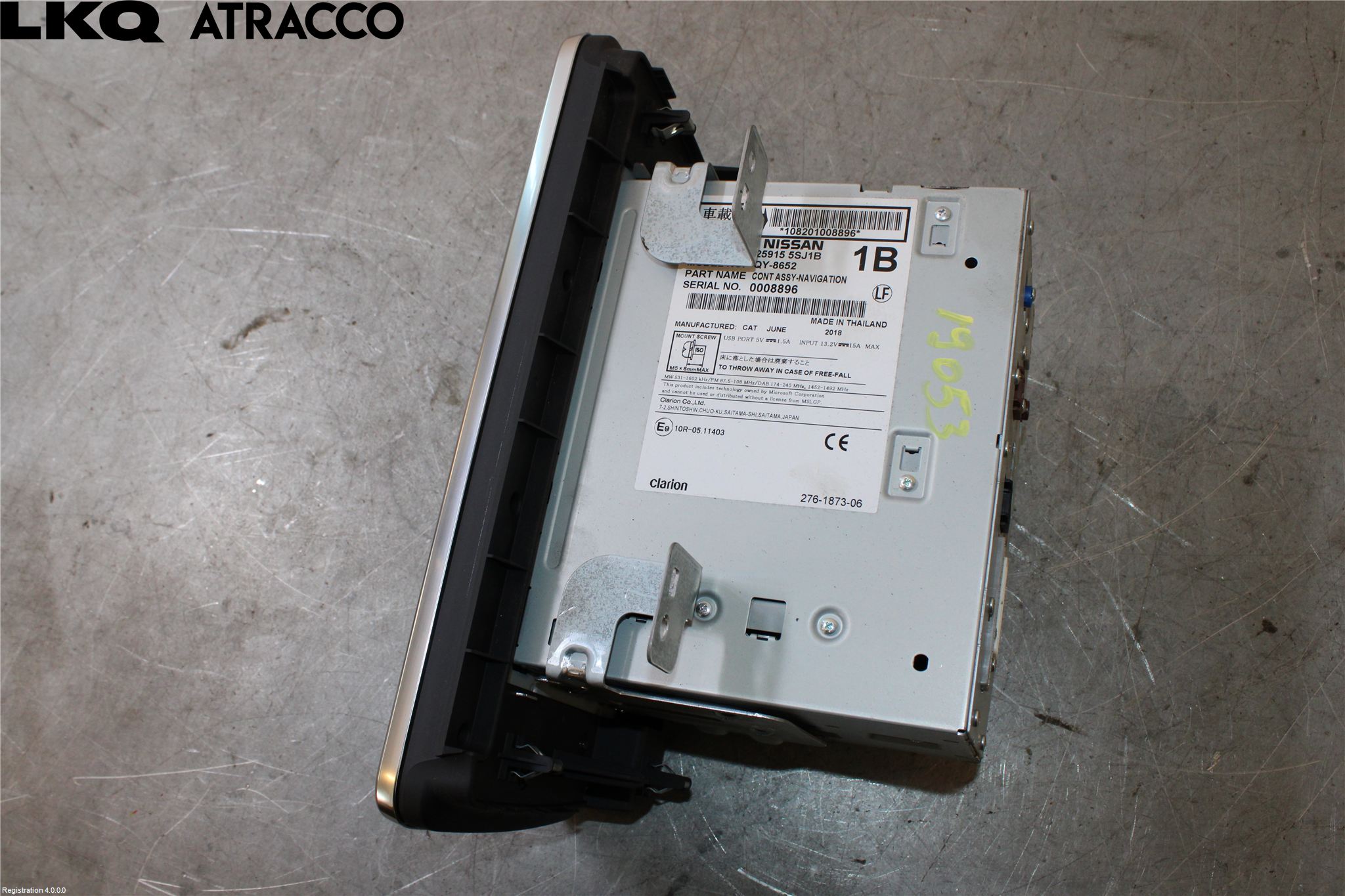 Nissan LEAF 18- Stereo Radio