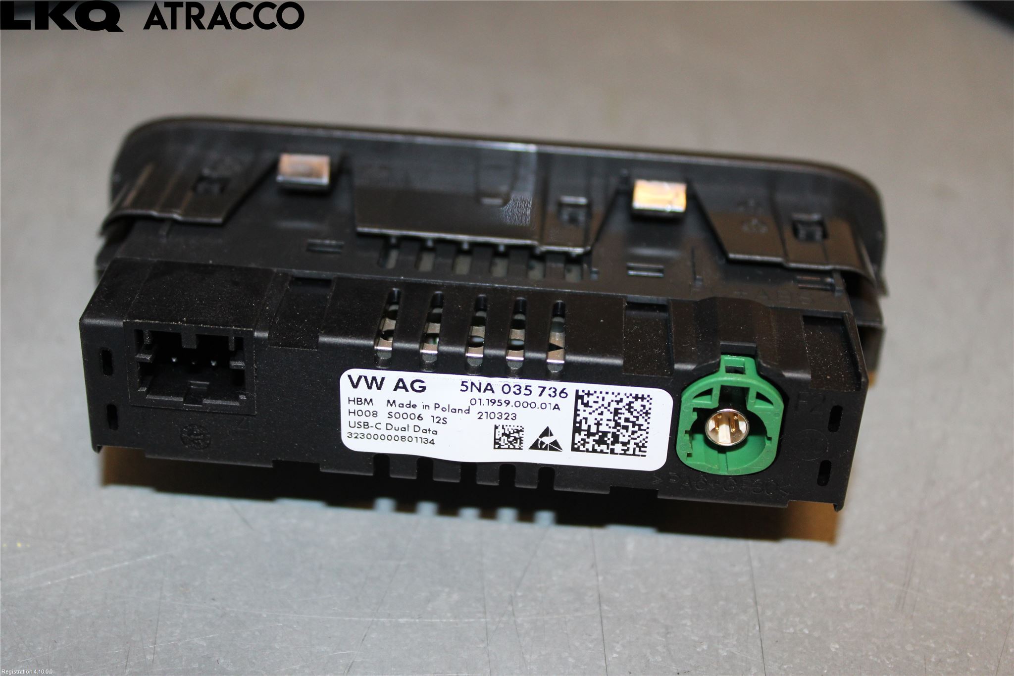 Volkswagen VW ID BUZZ/CARGO 22- Usb Connection