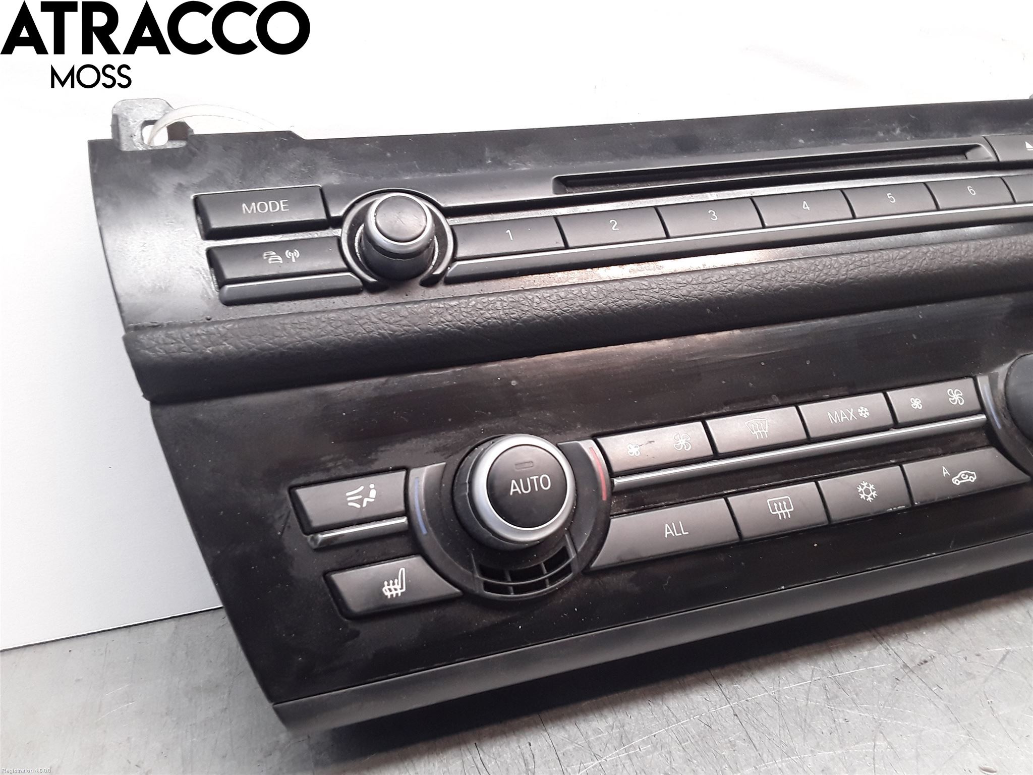 BMW 5 F10/F11/F18 09-17 Varme Ac Betjening-Display