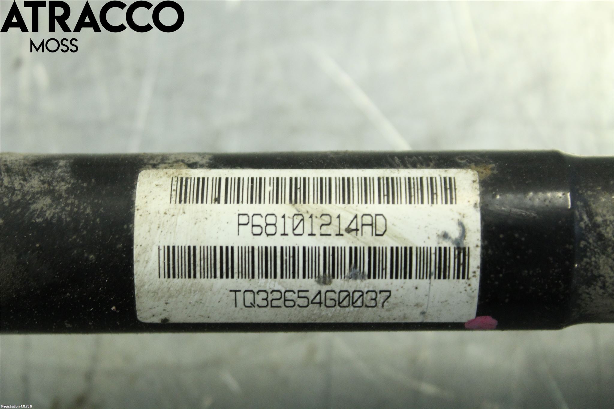 Fiat 500 07- Drivaksel Foran Kompl Høyre