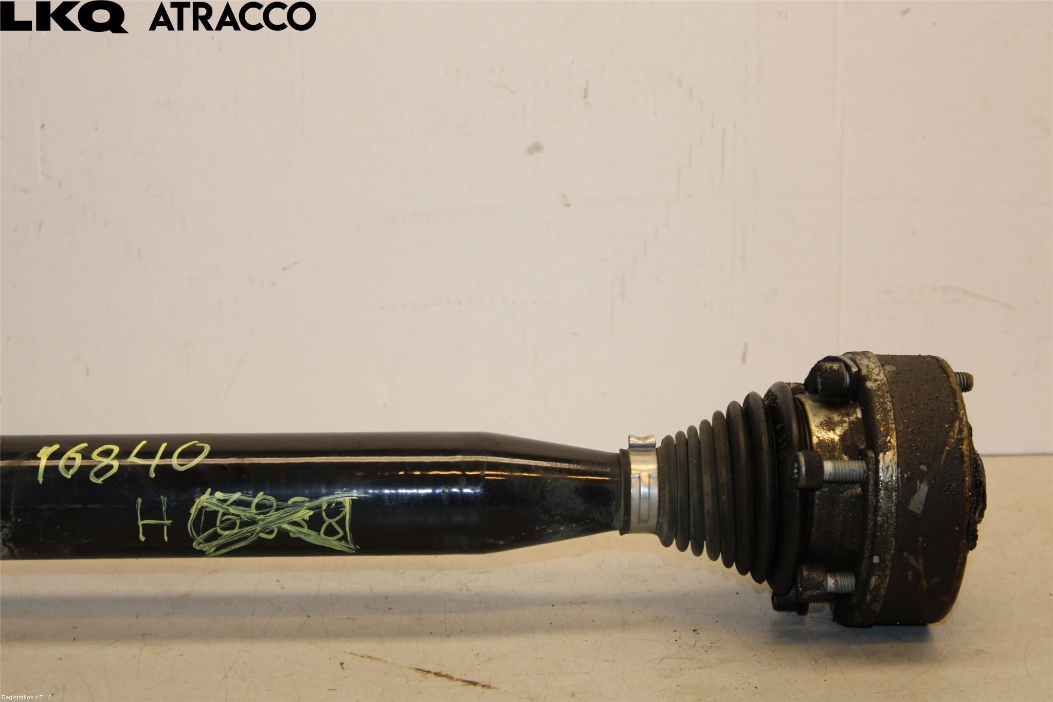 Volkswagen VW POLO 10-17 Drivaksel Foran Kompl Høyre