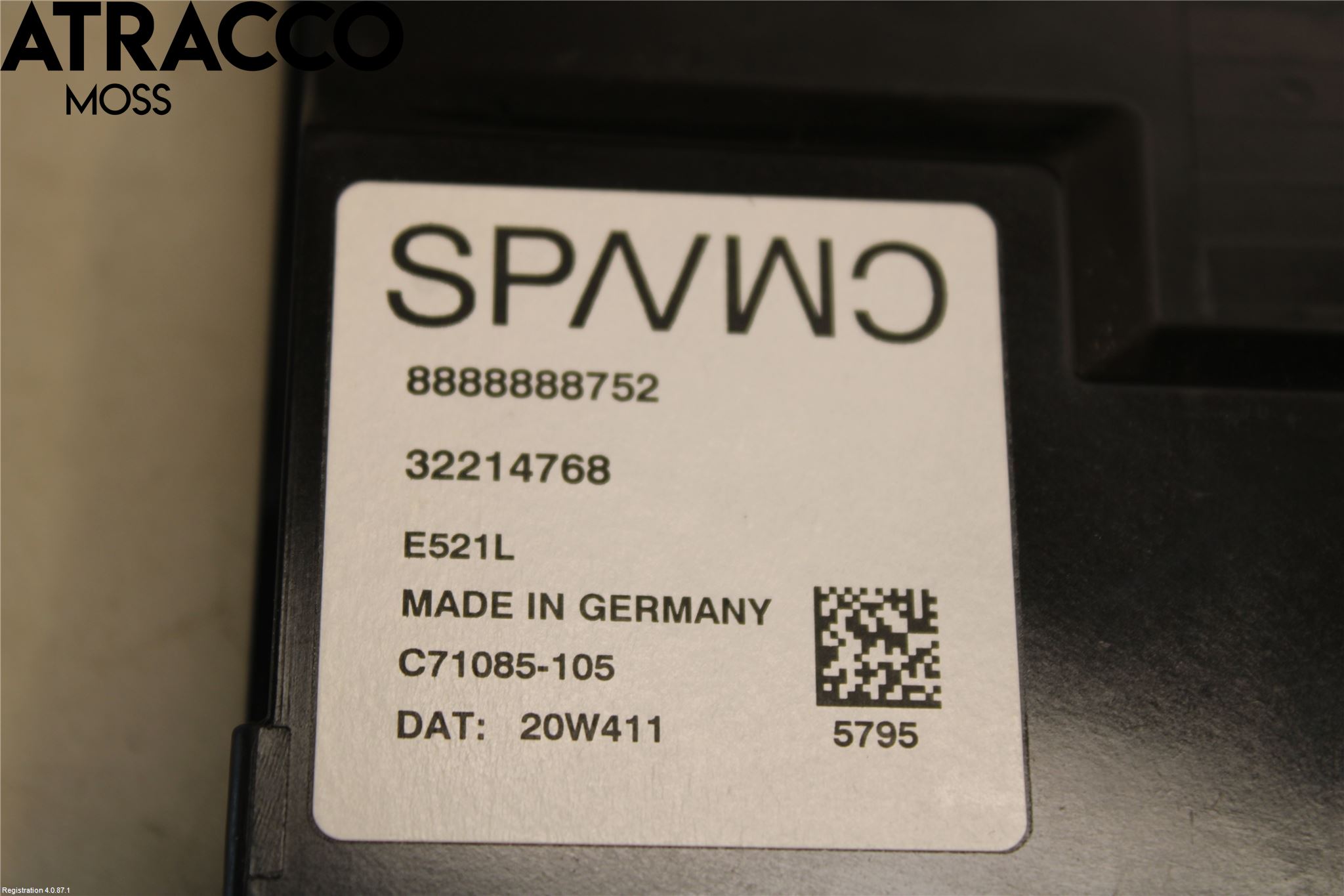 Volvo XC40/RECHARGE 18- Styreenhet Øvrig