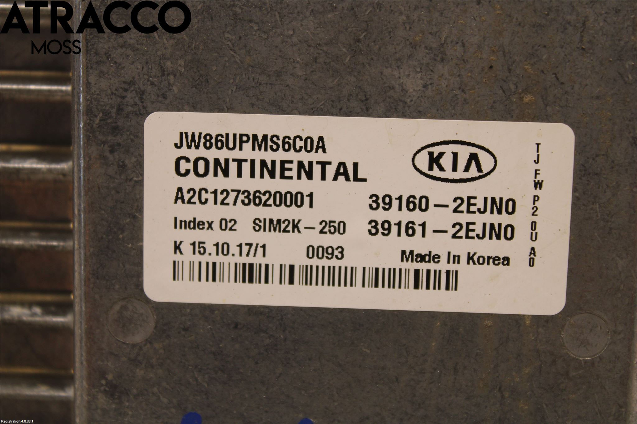 Kia OPTIMA 16-20 Styreenhet Innsprøytning