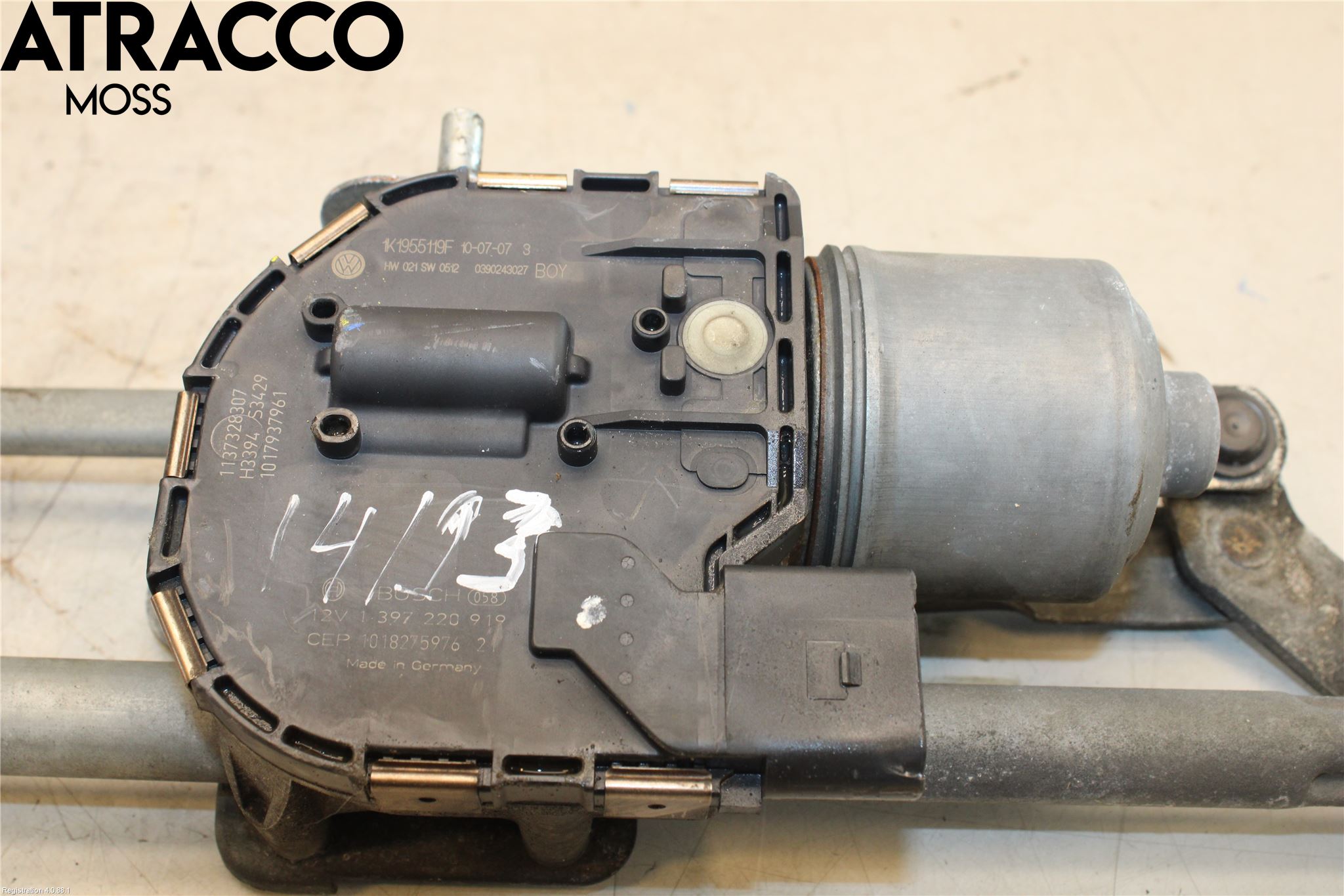 Citroen BERLINGO 08-18 Viskermotor Frontrute