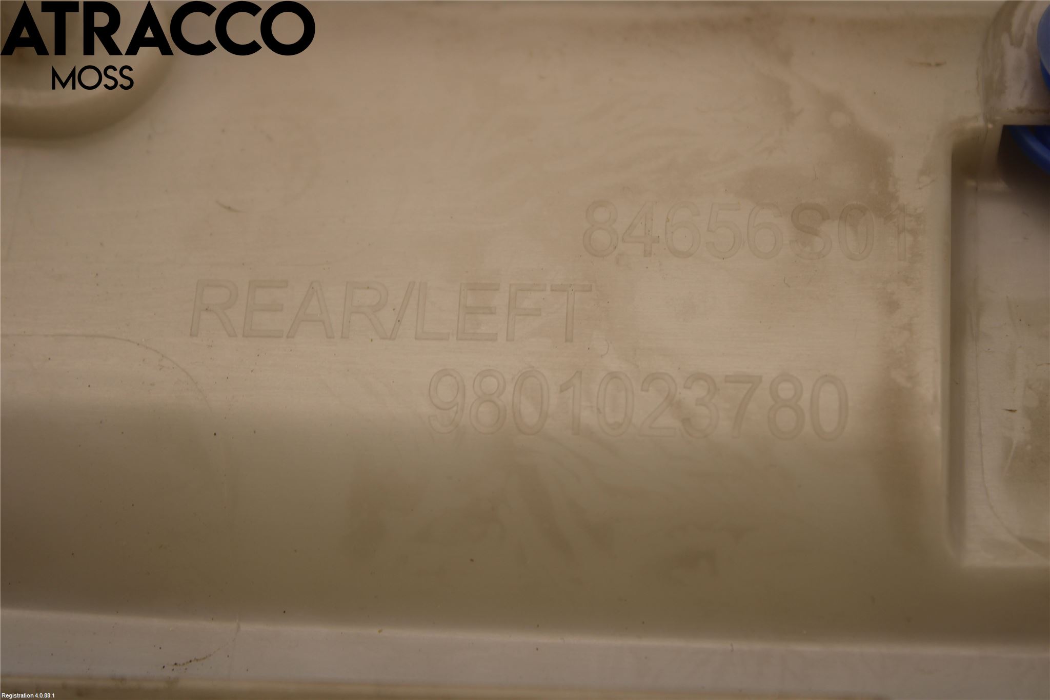 Citroen C4 CACTUS 14-20 Dør Dekorlist Vb