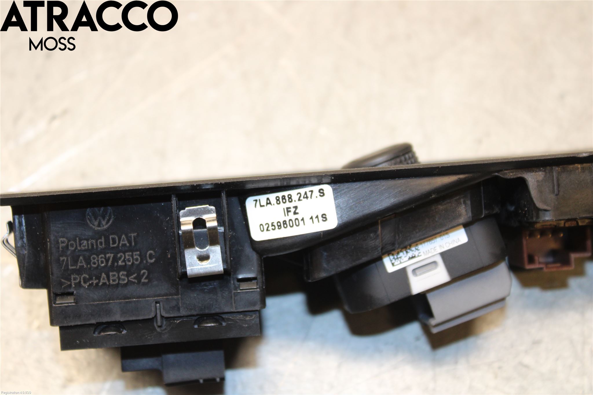 Volkswagen VW TRANSP/CARAVELLE (T6) 16-22 Bryter Øvrig