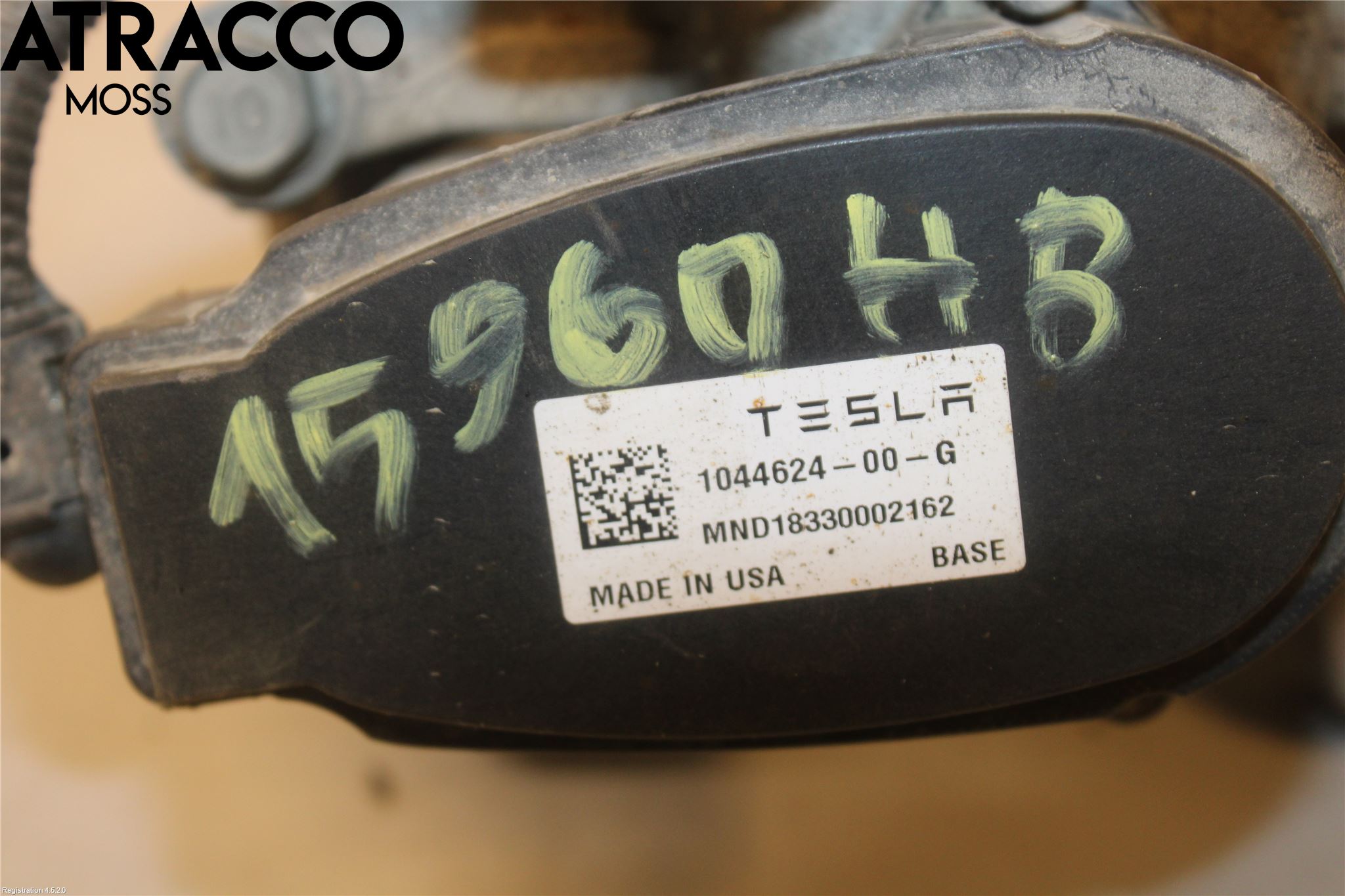 Tesla MODEL 3 17- Bremsecaliper Bak Høyre