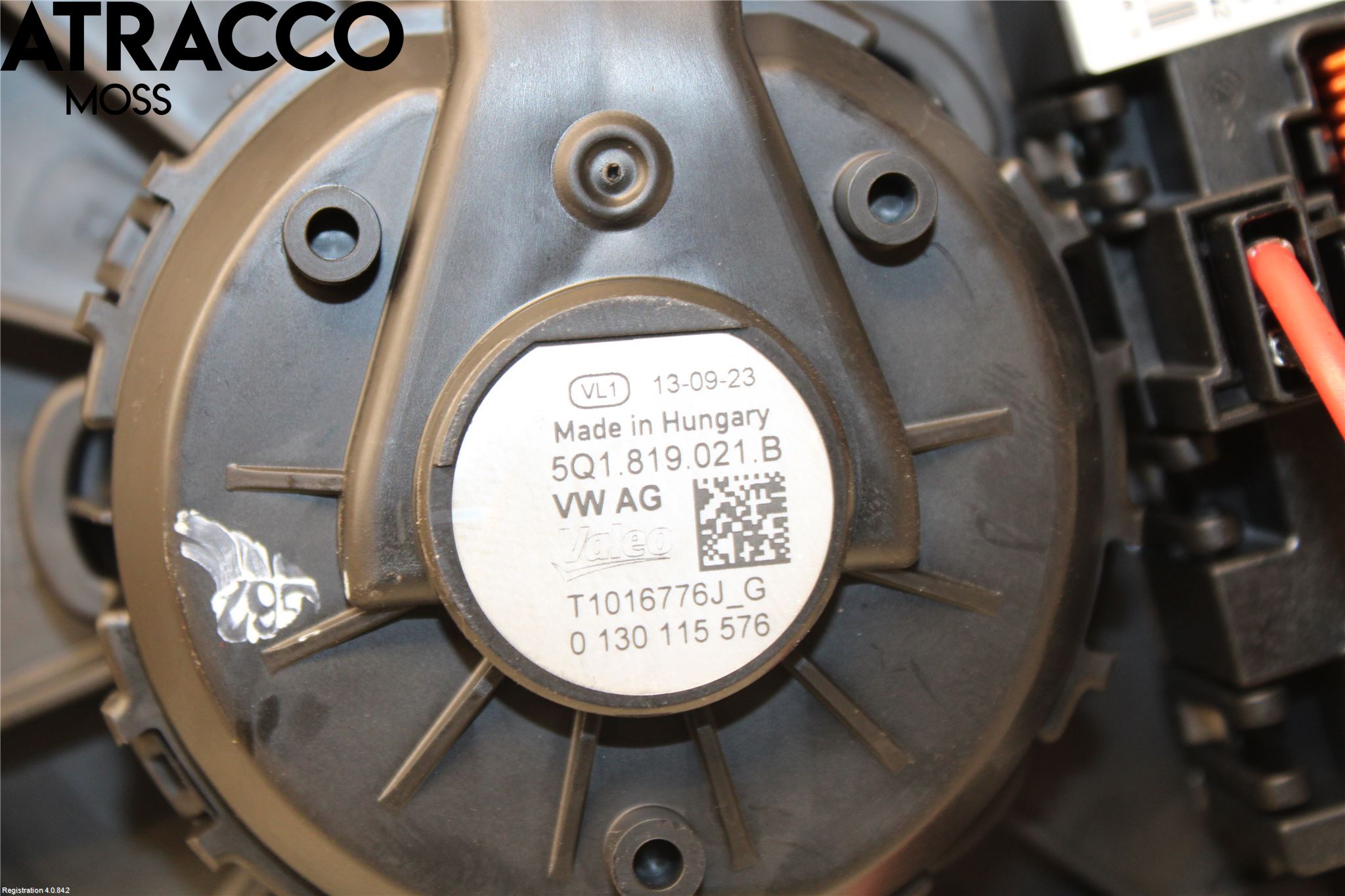 Volkswagen VW GOLF / E-GOLF VII 13-20 Varme Ac Varmeapparatvifte