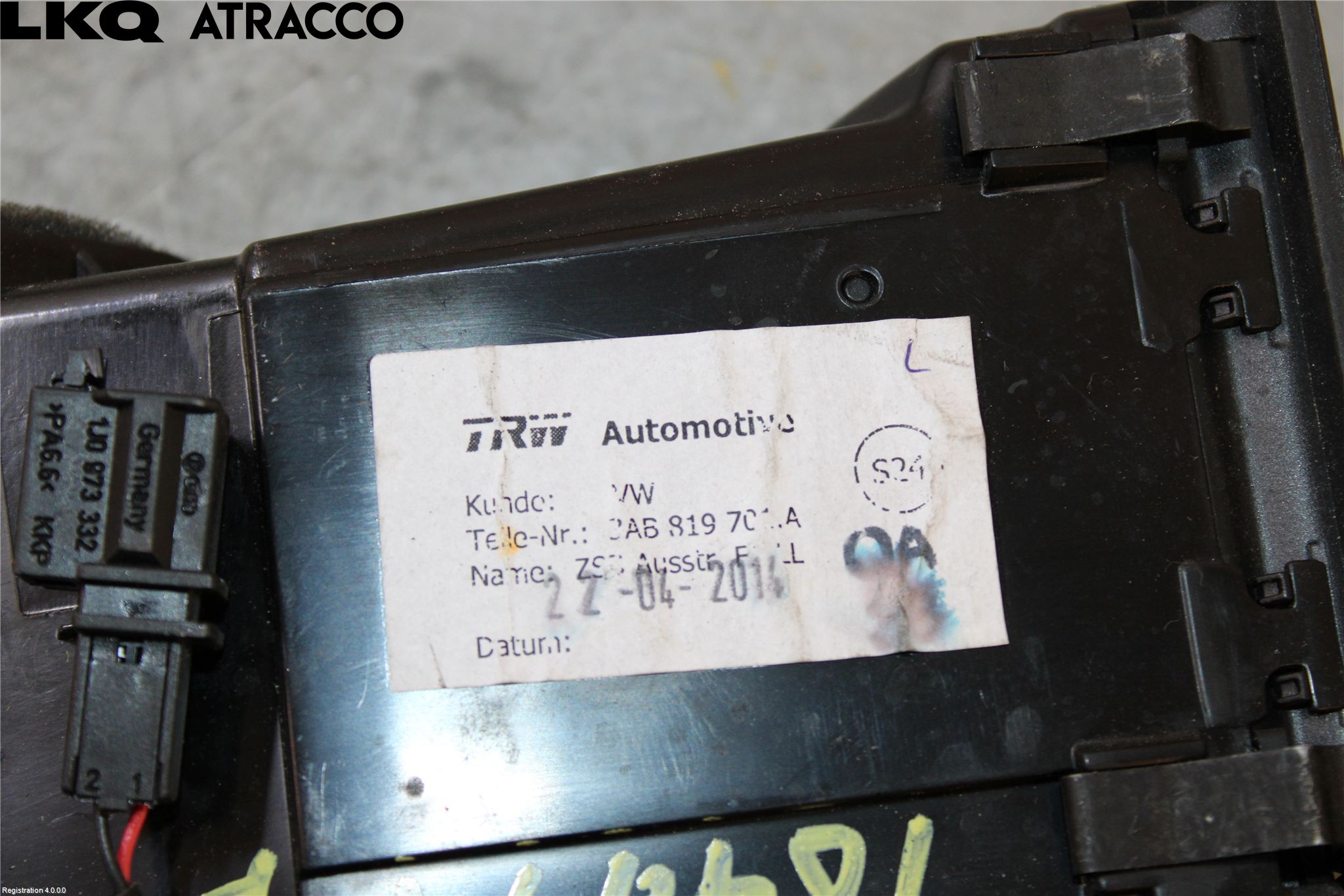 Volkswagen VW PASSAT 11-14 Dashbord Kanal - Dyse