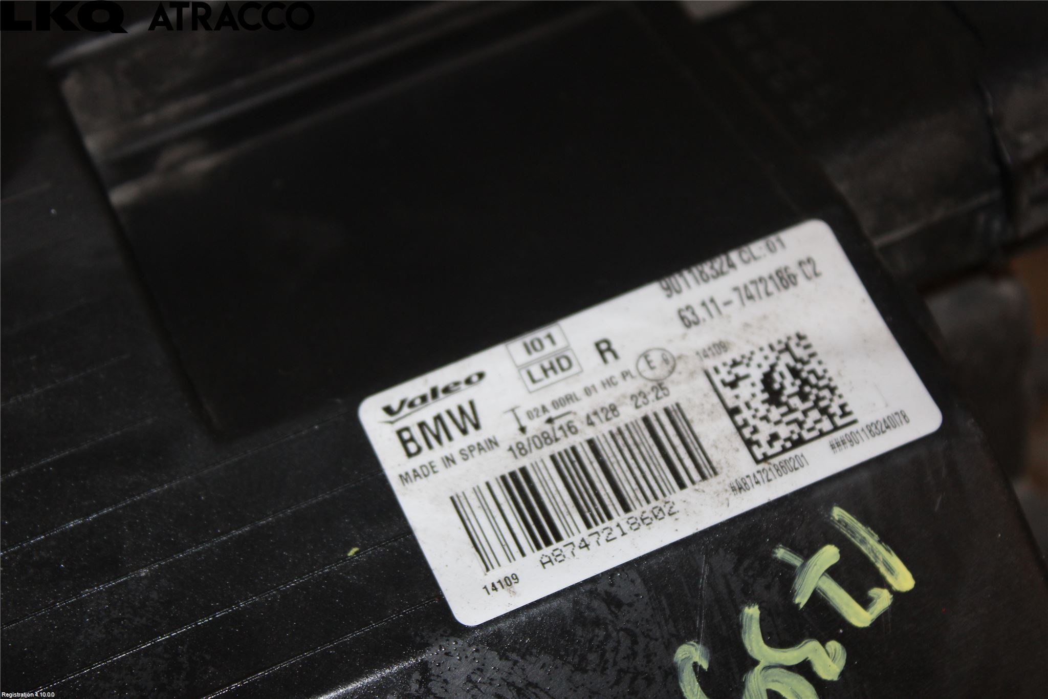 BMW i3 I01 13-22 Frontlykt Høyre