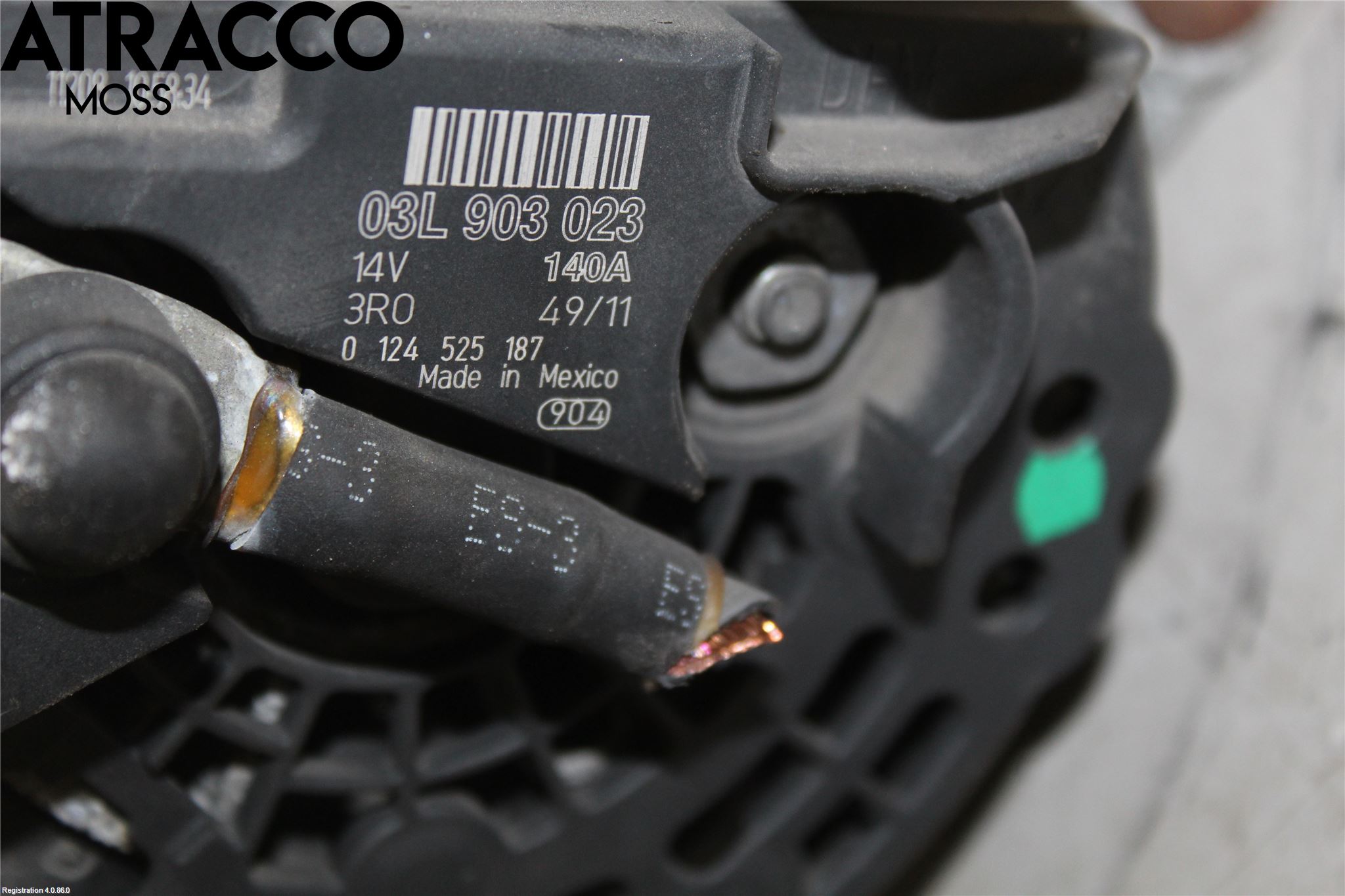 Volkswagen VW JETTA V 06-10 Dynamo