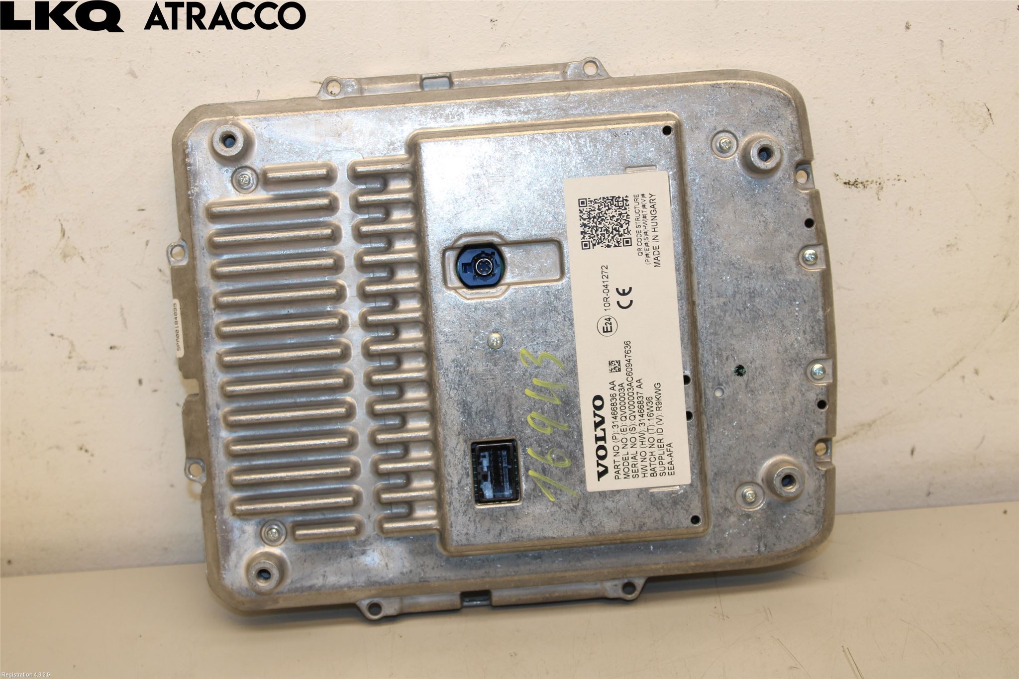 Volvo S90 17->> Multifunktionsdisplay