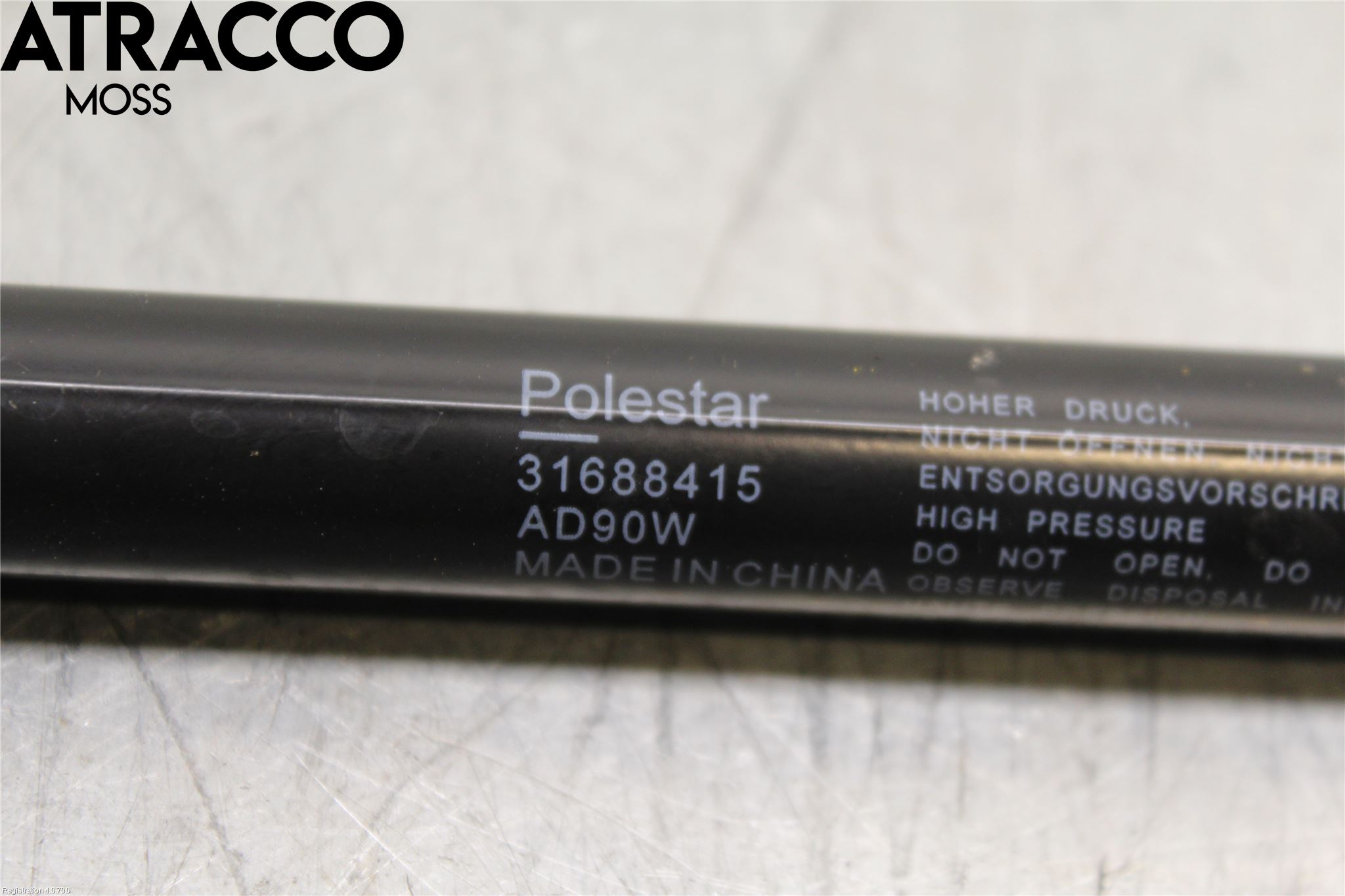 Polestar 2 20- Panser Demper-Gassfjær