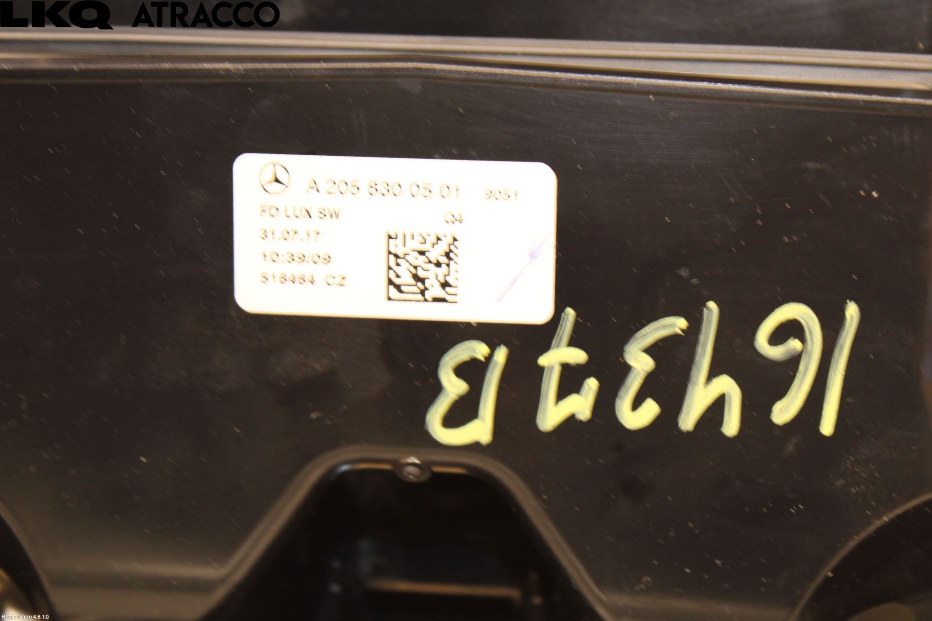 Mercedes-Benz MB C-KLASS (W205) 14-21 Dashbord Kanal - Dyse