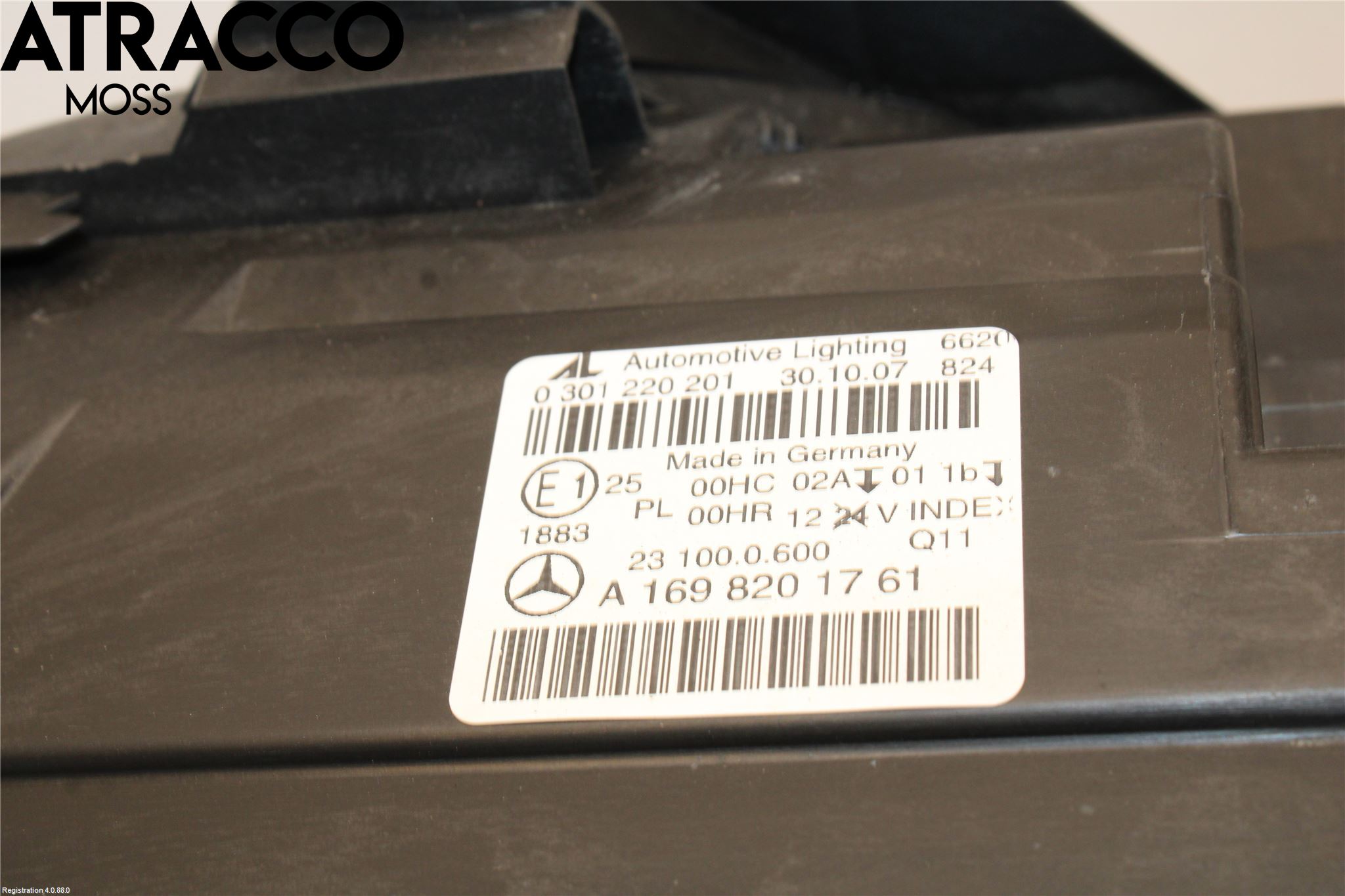 Mercedes-Benz MB B-KLASS (W245) 05-12 Frontlykt Venstre