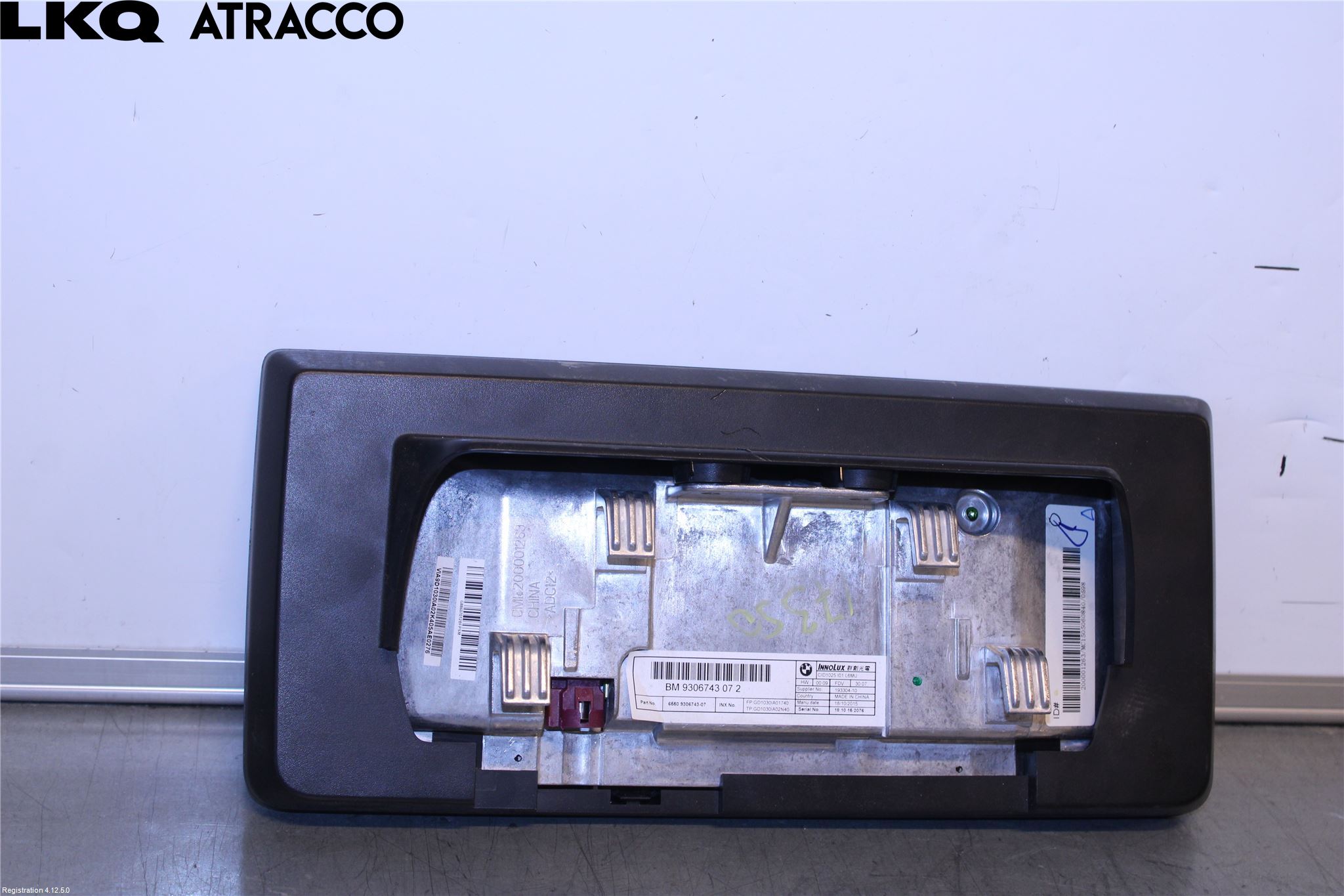 BMW i3 I01 13-22 Multifunktionsdisplay