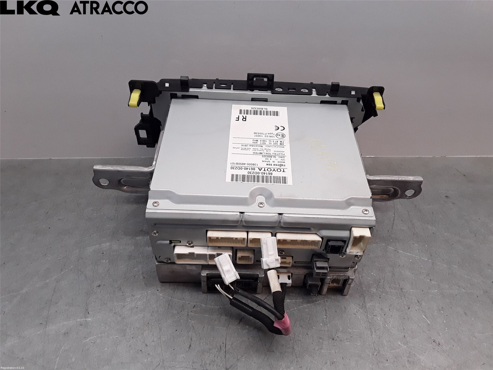 Toyota YARIS XP130 15-20 Stereo Radio