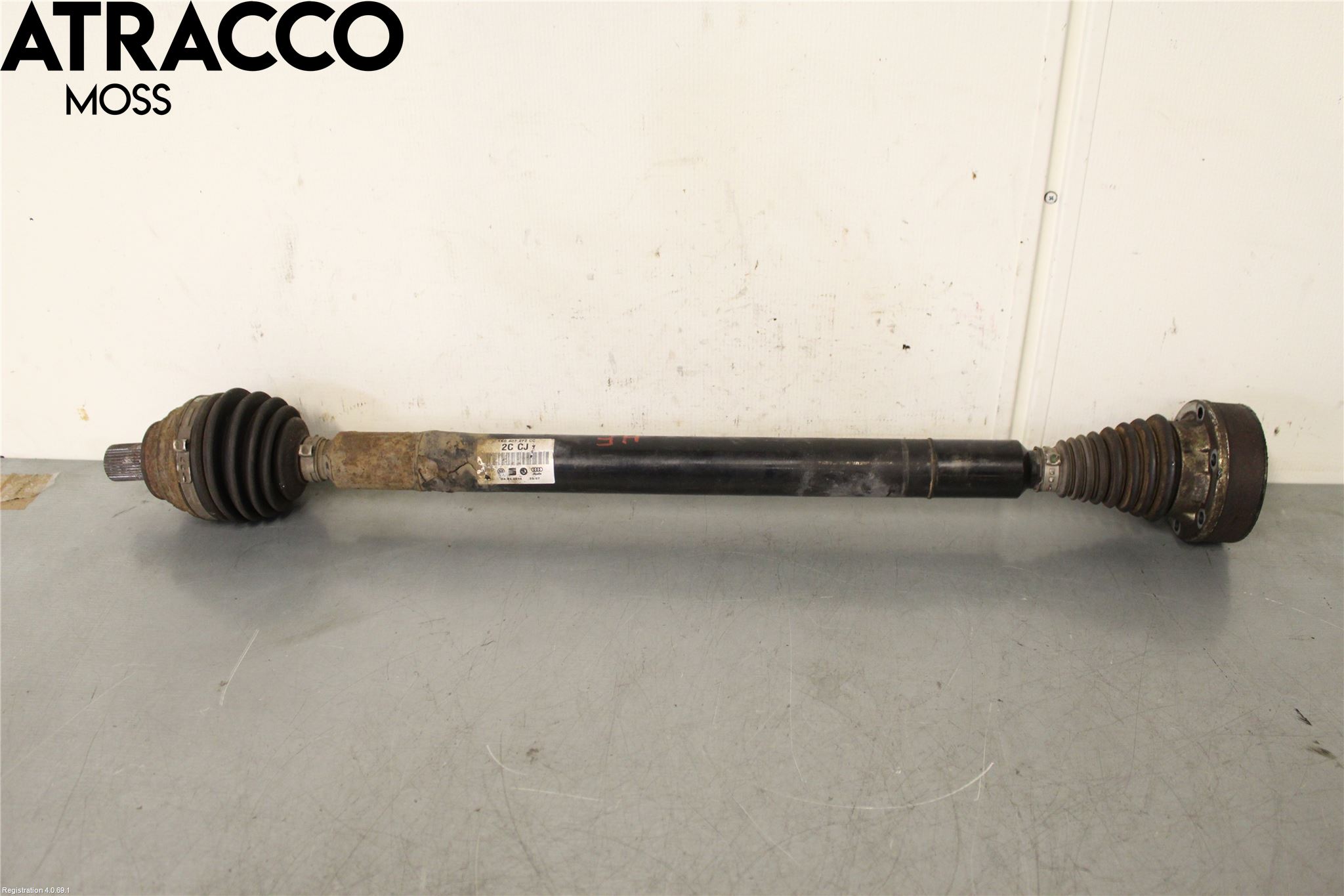 Skoda OCTAVIA (1Z) 05-13 Drivaksel Foran Kompl Høyre