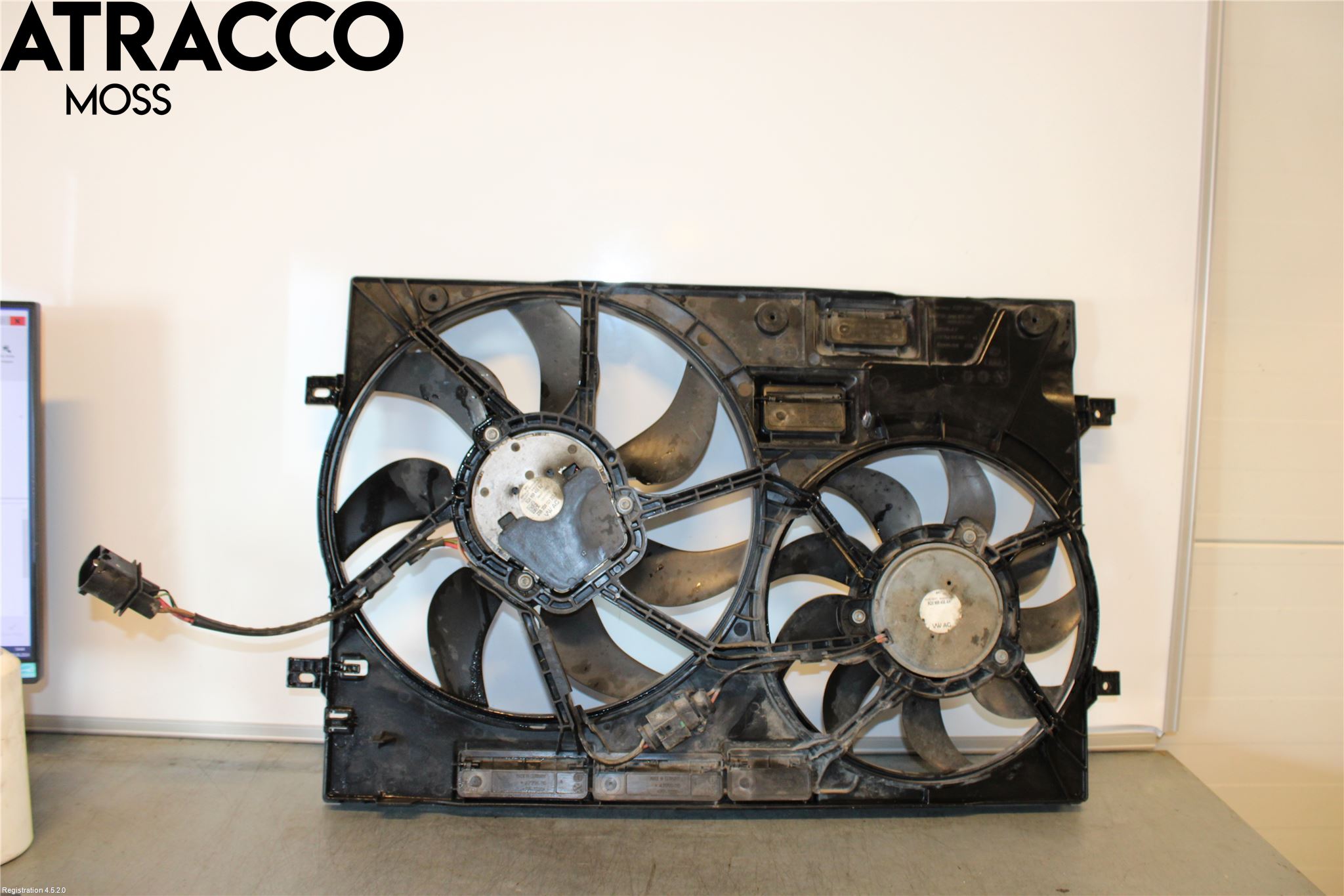 Toyota AURIS 13-19 Kjølevifte Elektrisk