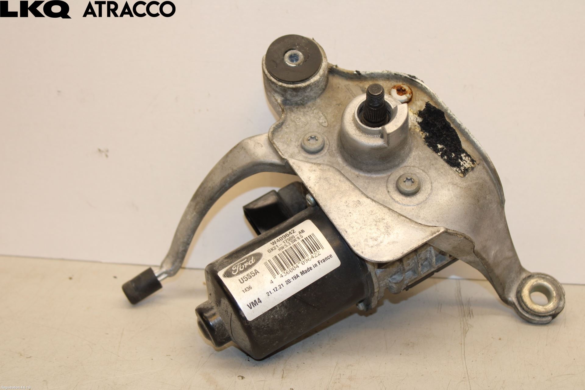 Ford TRANSIT/TOURNEO CUSTOM 13-24 Viskermotor Frontrute