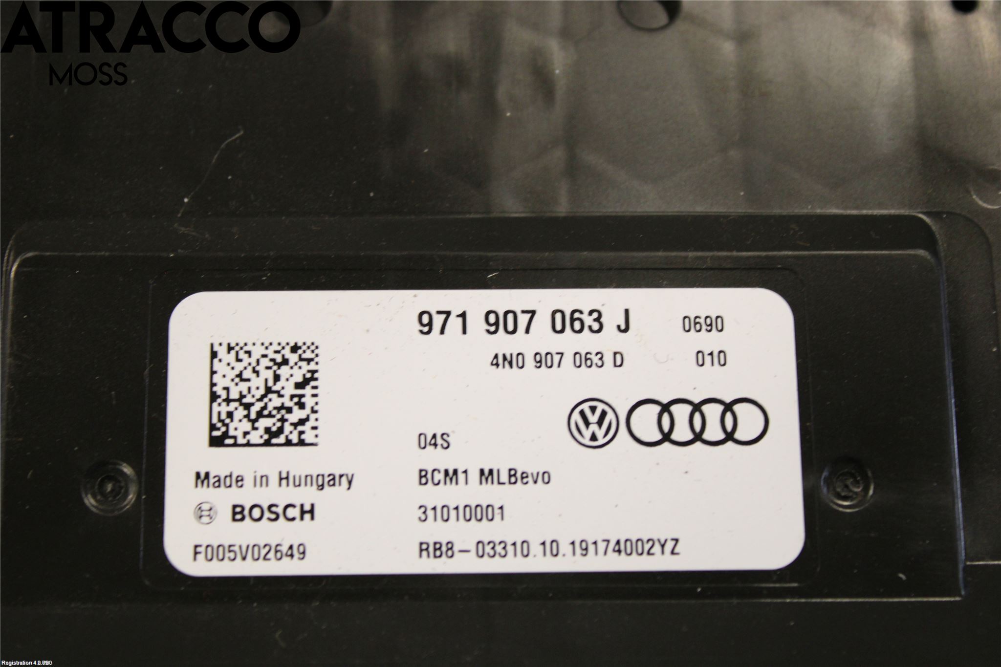 Porsche TAYCAN 20- Styreenhet Øvrig