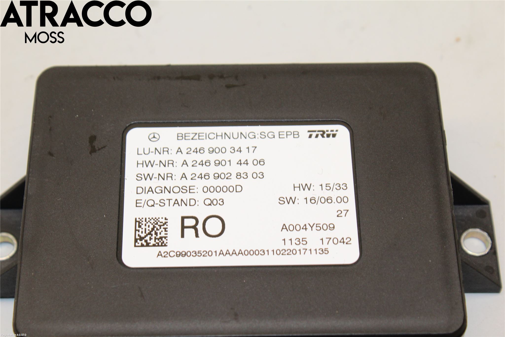 Mercedes-Benz MB GLA-KLASS (X156) 13-20 Styreenhet Øvrig